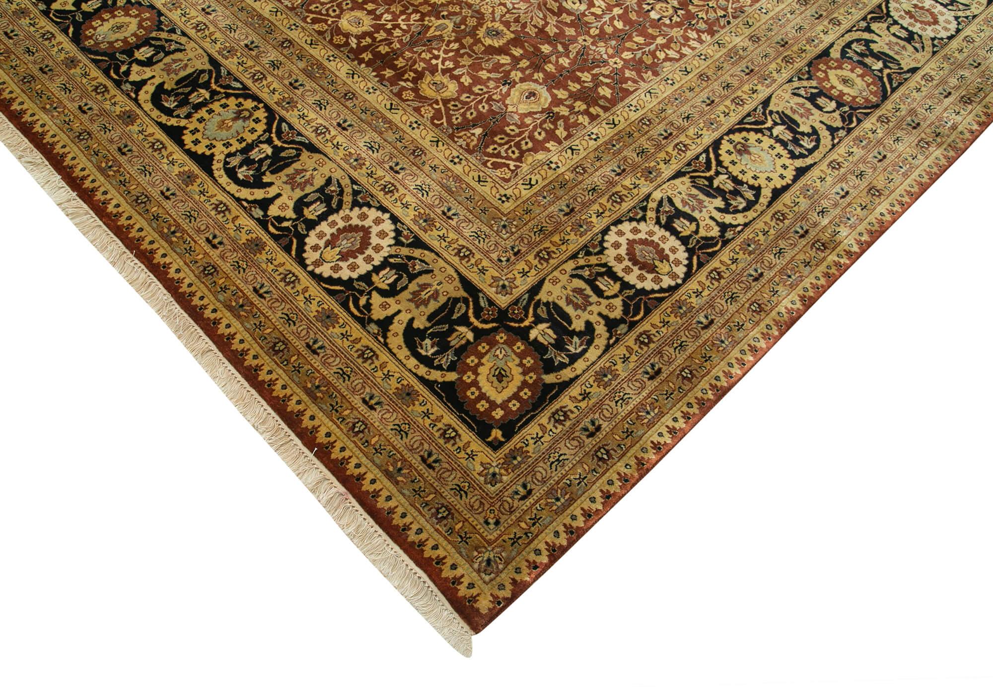 12 x 18 Beige Oushak Rug - 4156