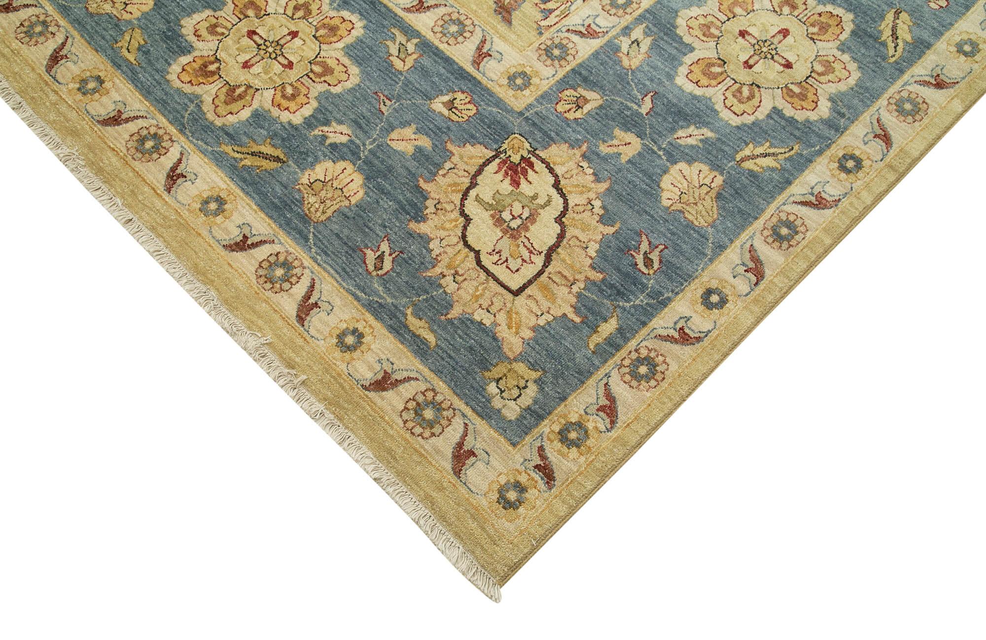 12 x 18 Beige Oushak Rug - 4157