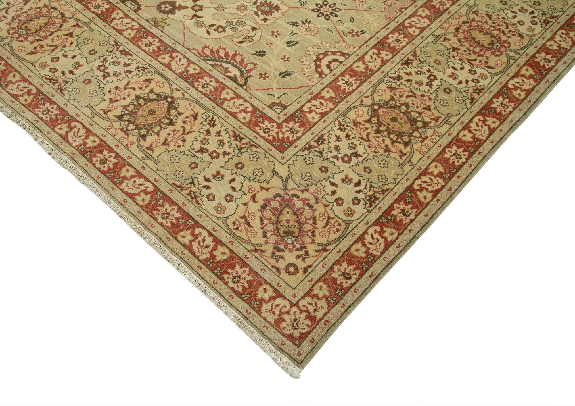 12 x 16 Beige Oushak Rug - 4159