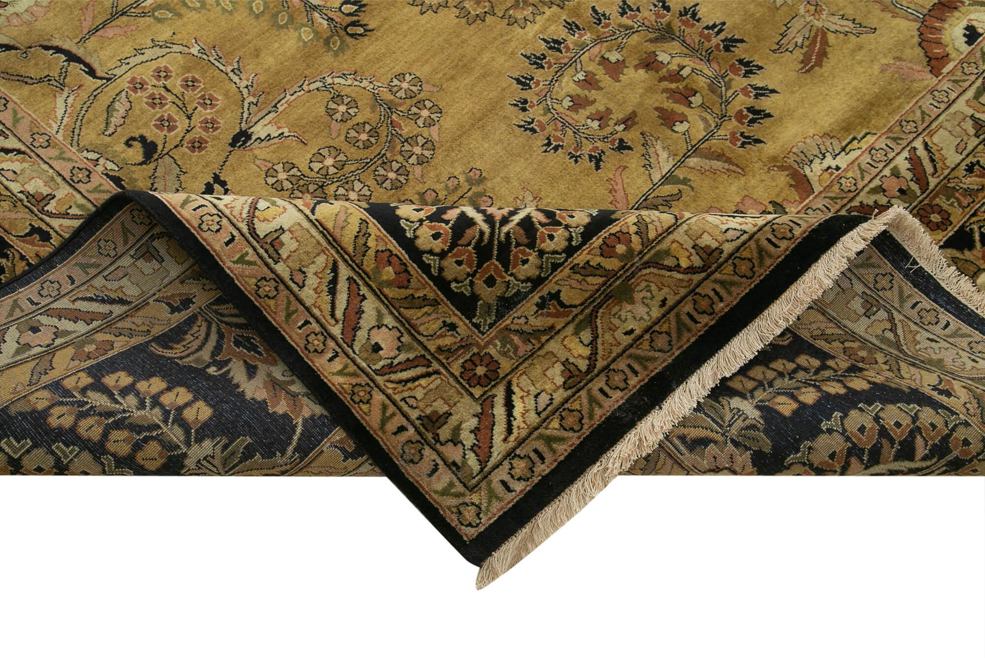 12 x 15 Beige Oushak Rug - 4162