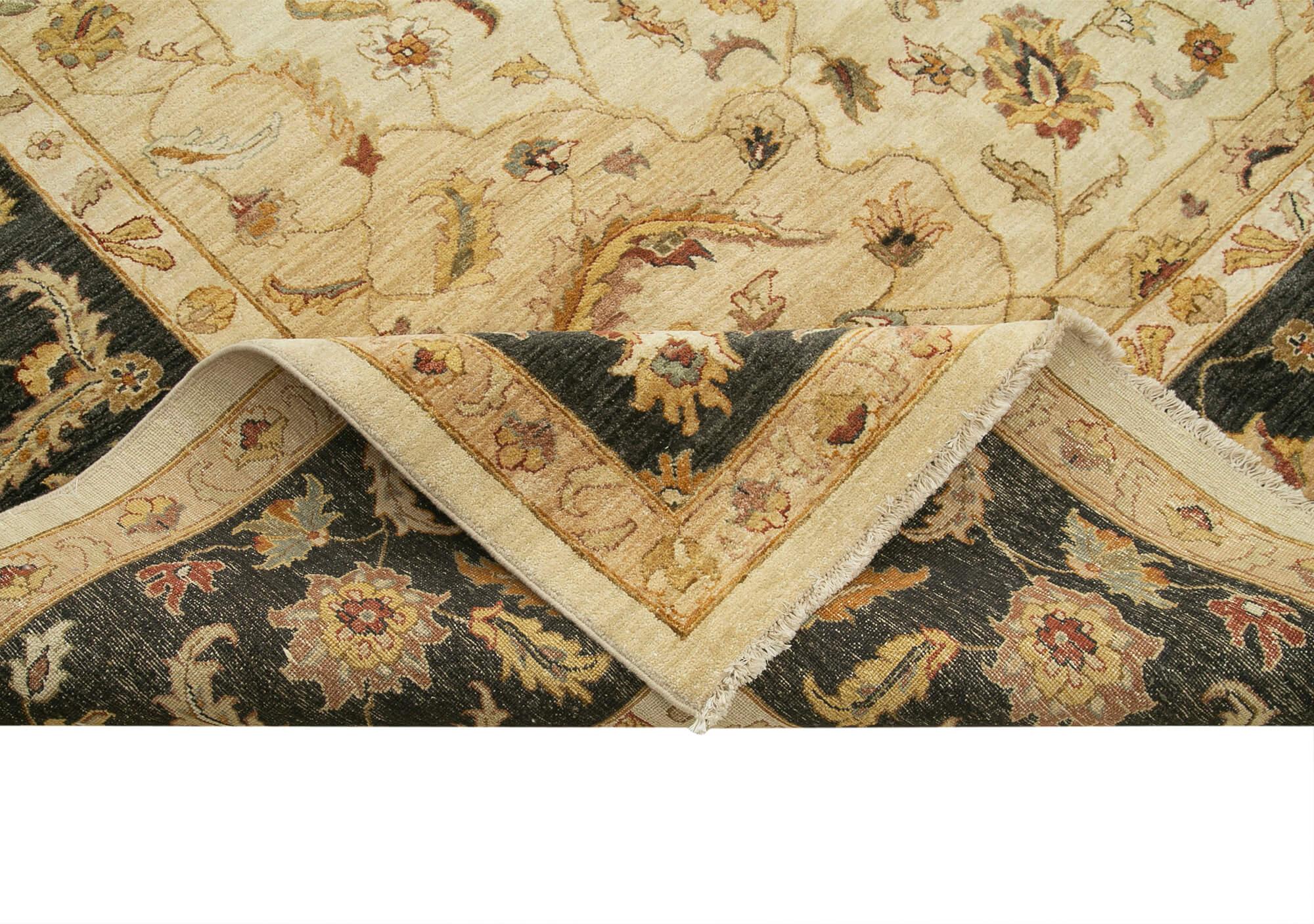 12 x 15 Beige Oushak Rug - 4164