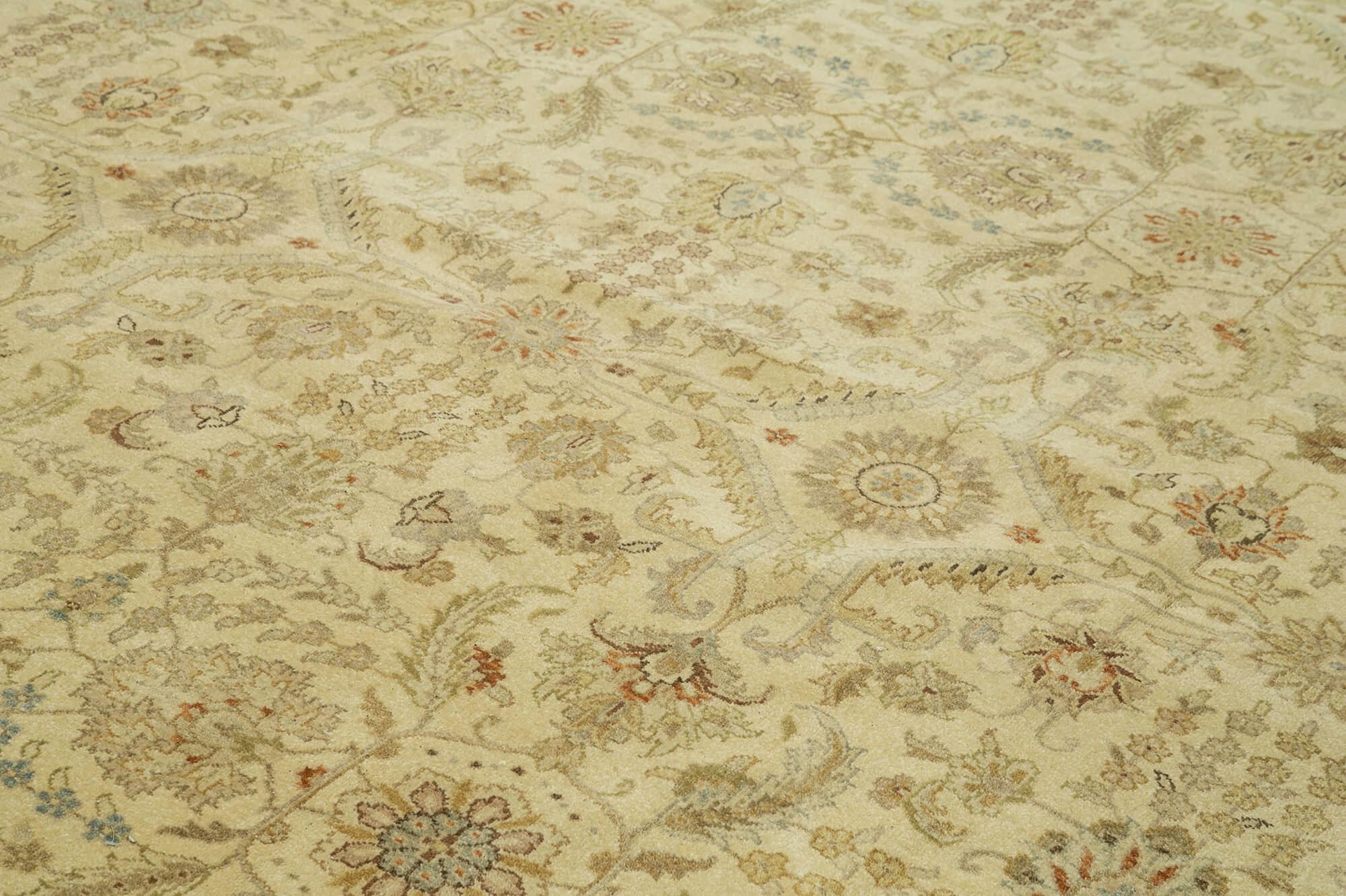 12 x 18 Beige Oushak Rug - 4167