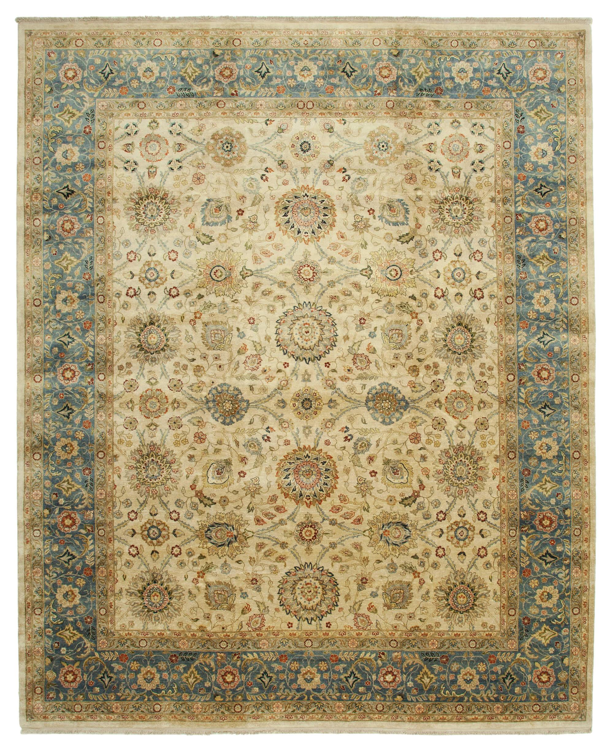 12 x 15 Beige Oushak Rug - 4169