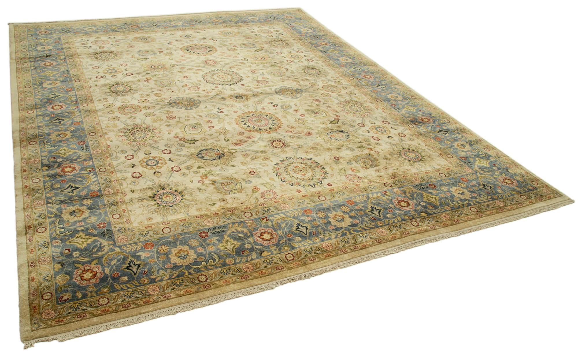 12 x 15 Beige Oushak Rug - 4169