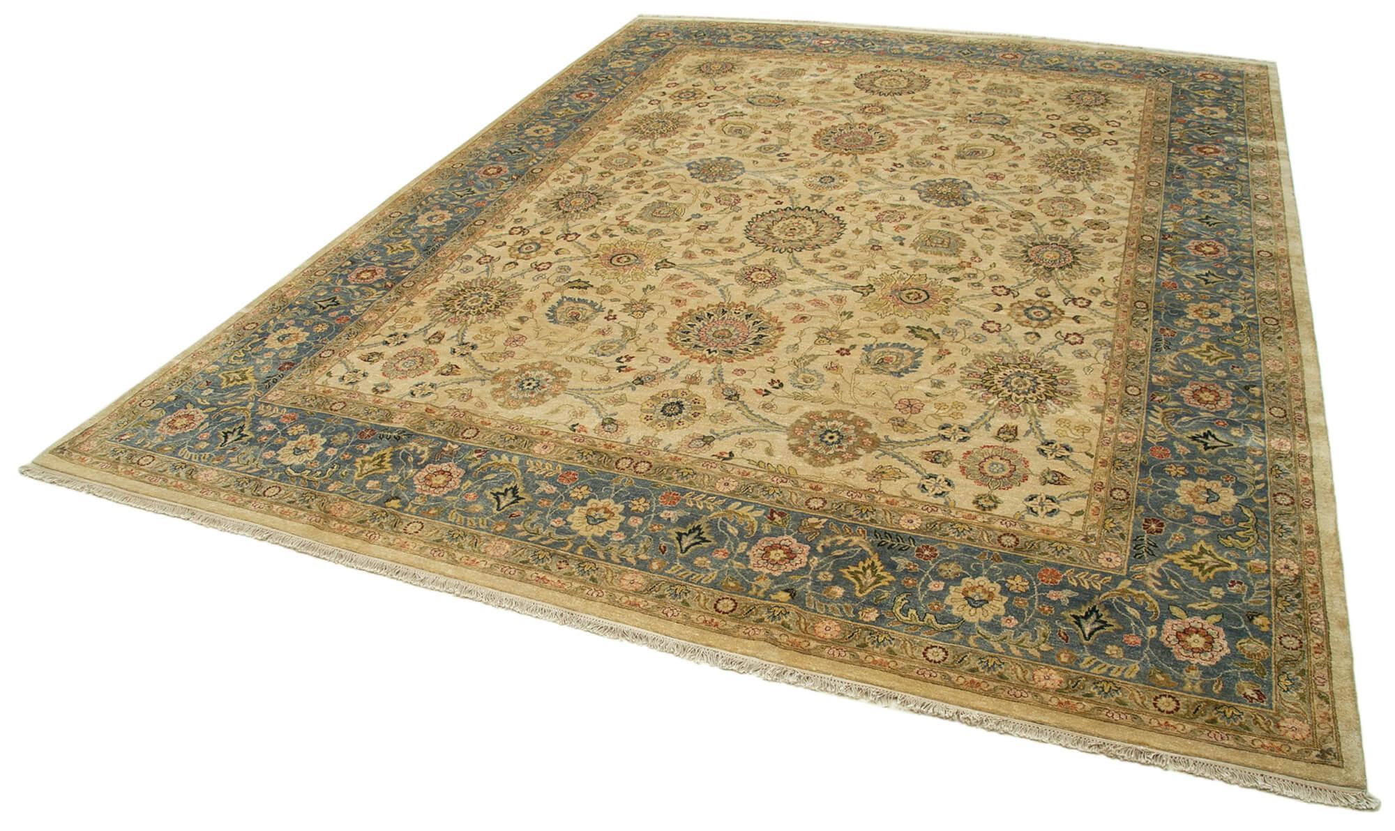 12 x 15 Beige Oushak Rug - 4169