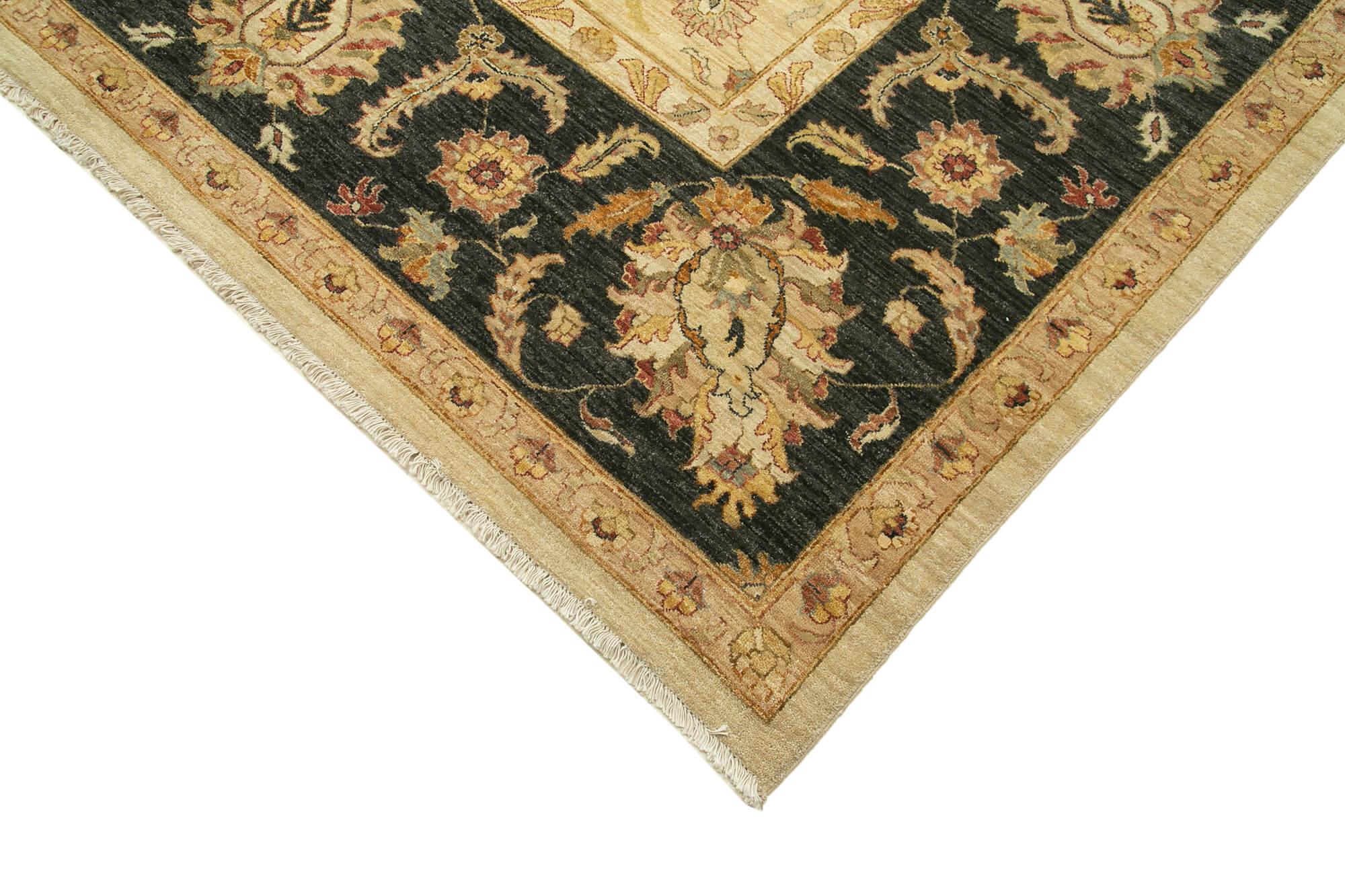 12 x 18 Beige Oushak Rug - 4172