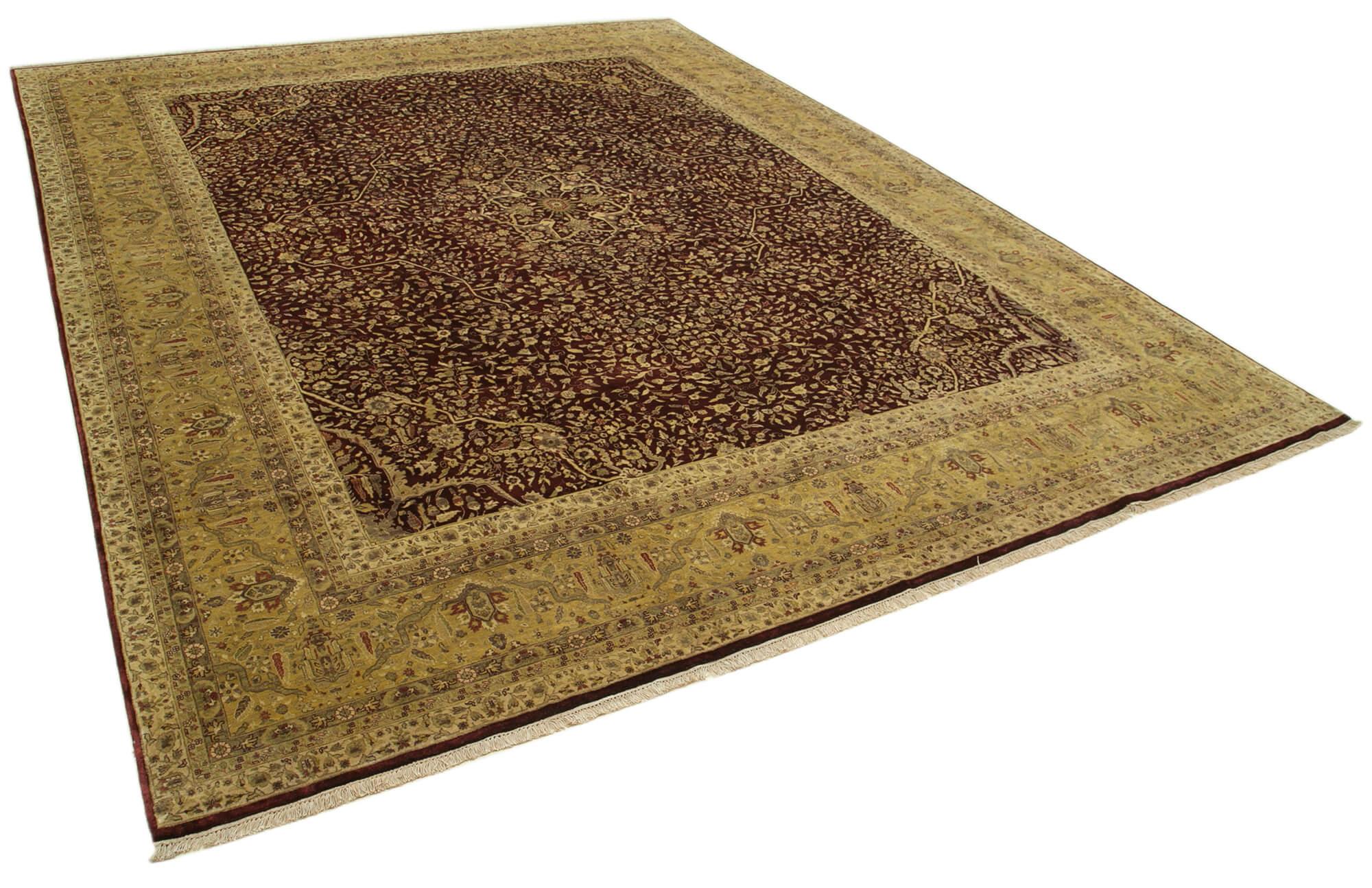 12 x 15 Red Oushak Rug - 4173