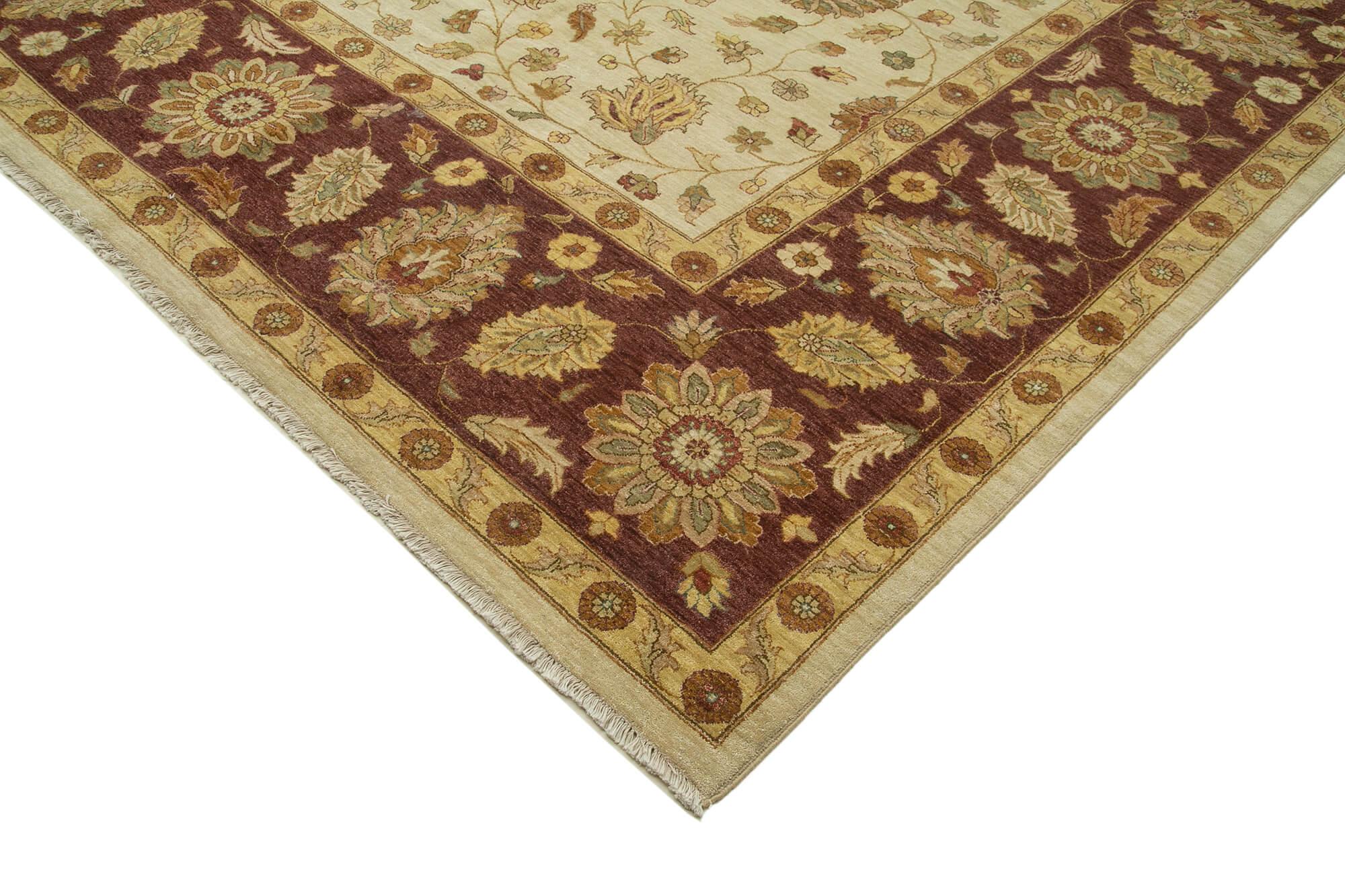 14 x 20 Beige Oushak Rug - 4174