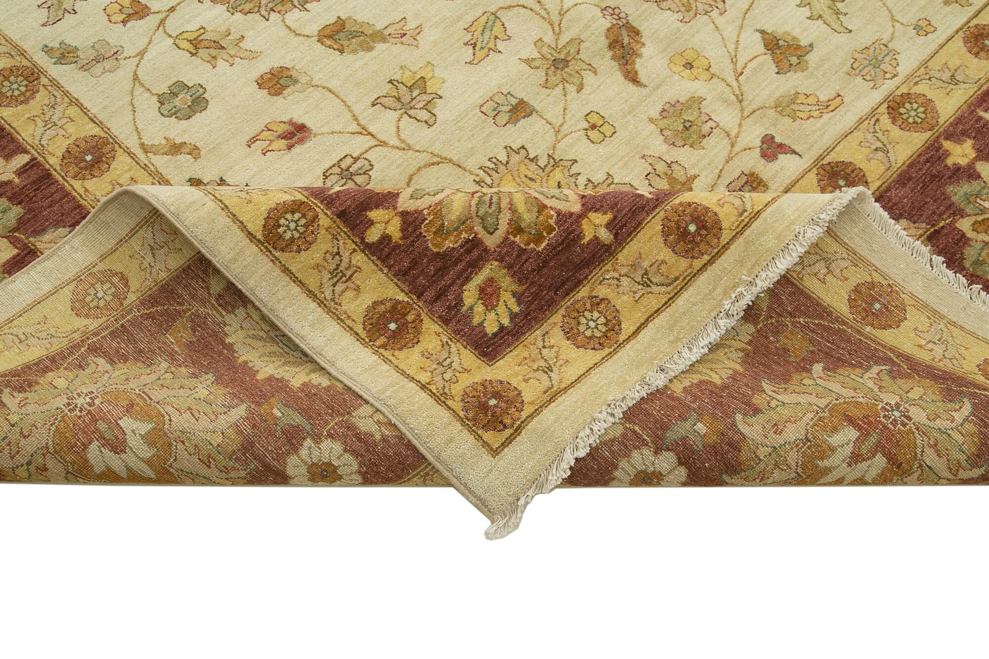 14 x 20 Beige Oushak Rug - 4174