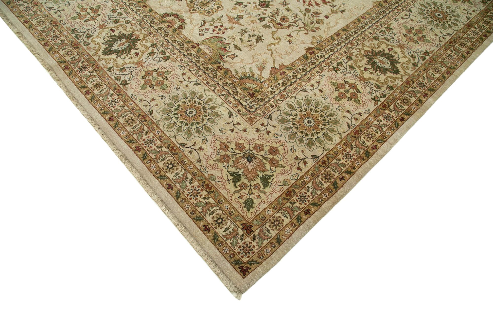 13 x 17 Beige Oushak Rug - 4182