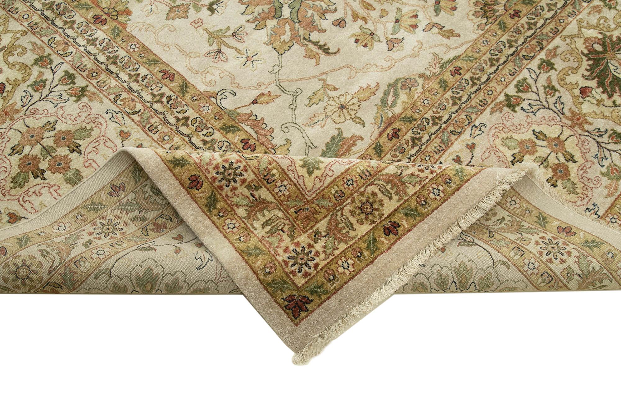 13 x 17 Beige Oushak Rug - 4182