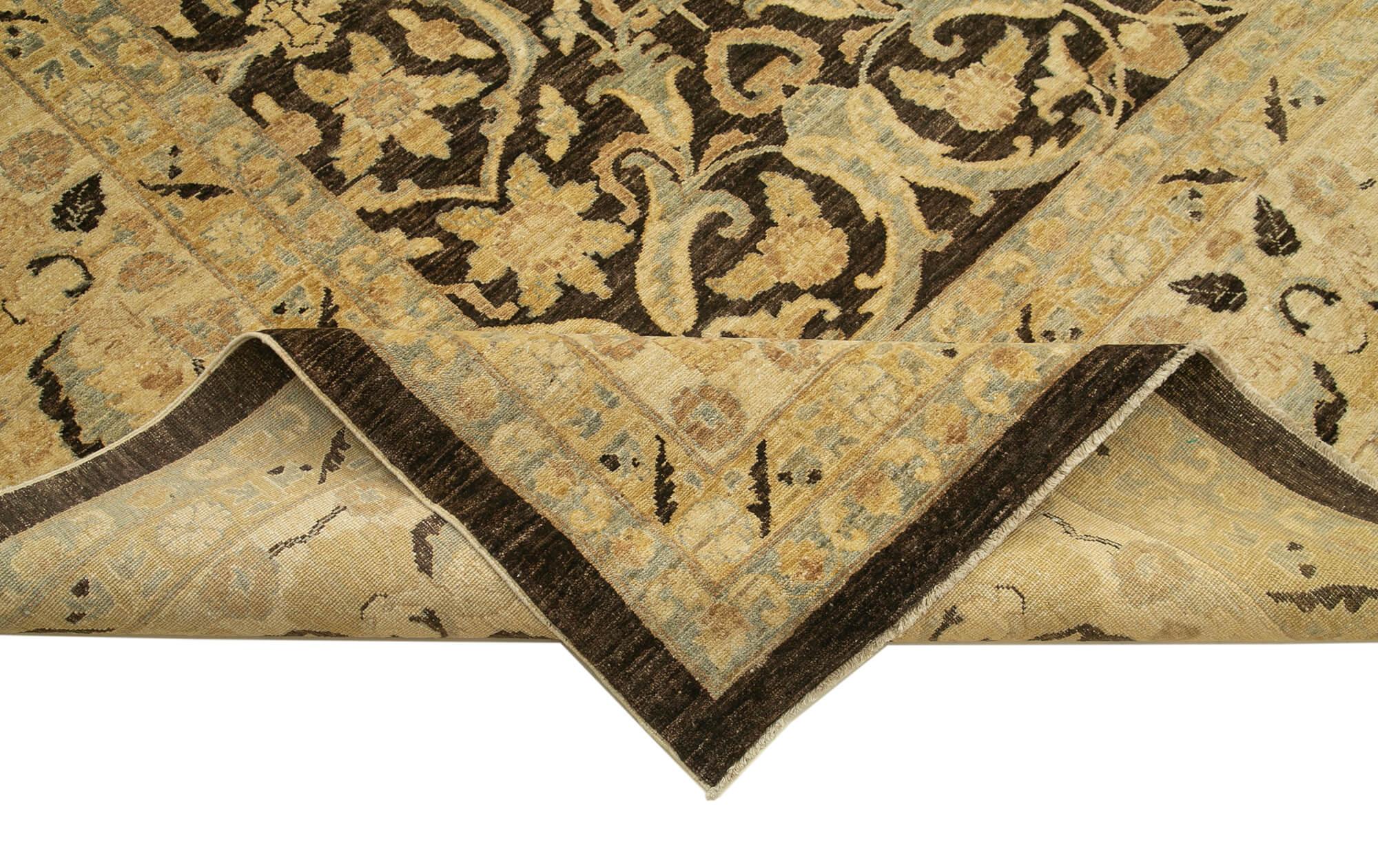 13 x 18 Beige Oushak Rug - 4183