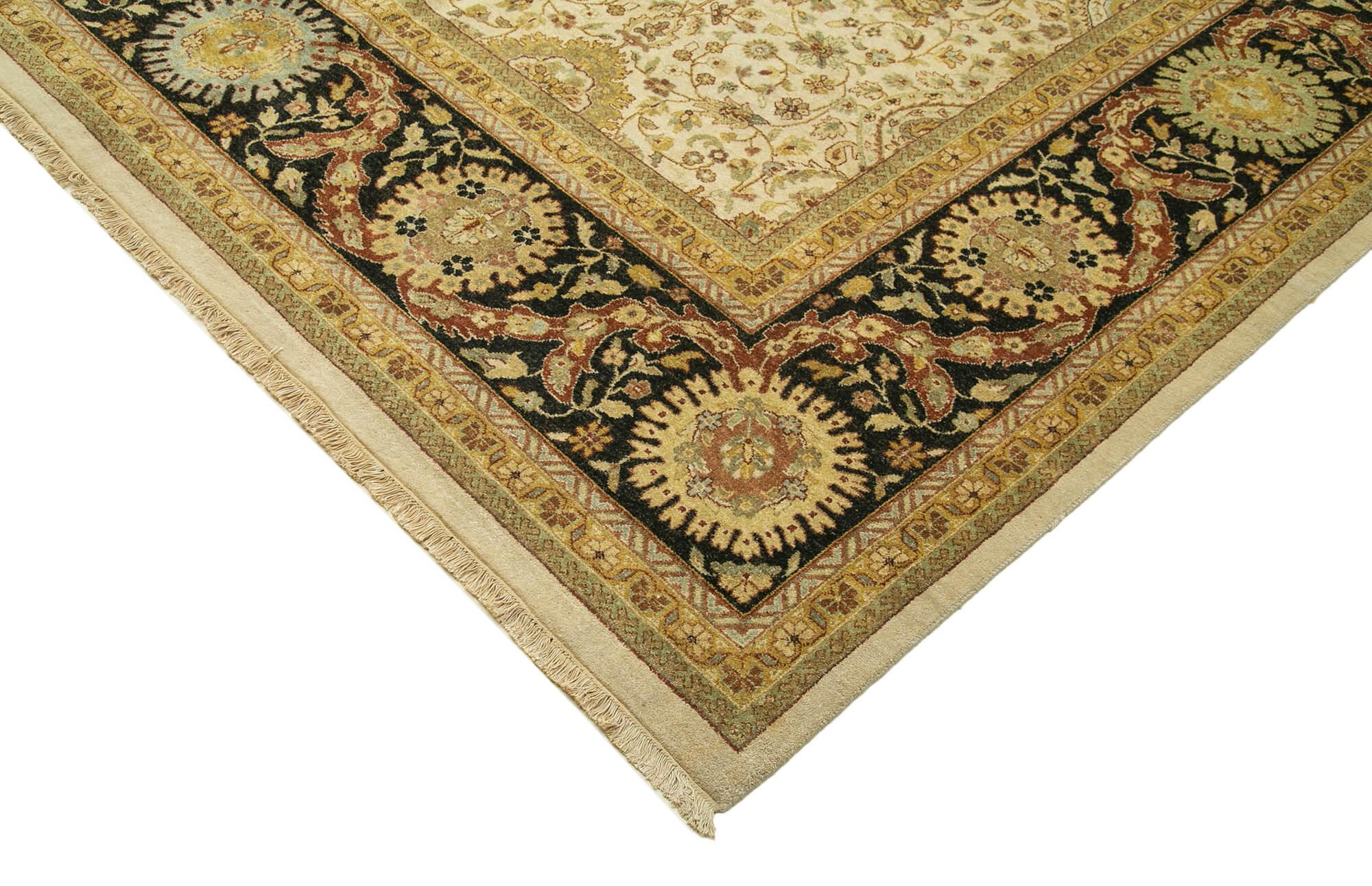 12 x 15 Beige Oushak Rug - 4184