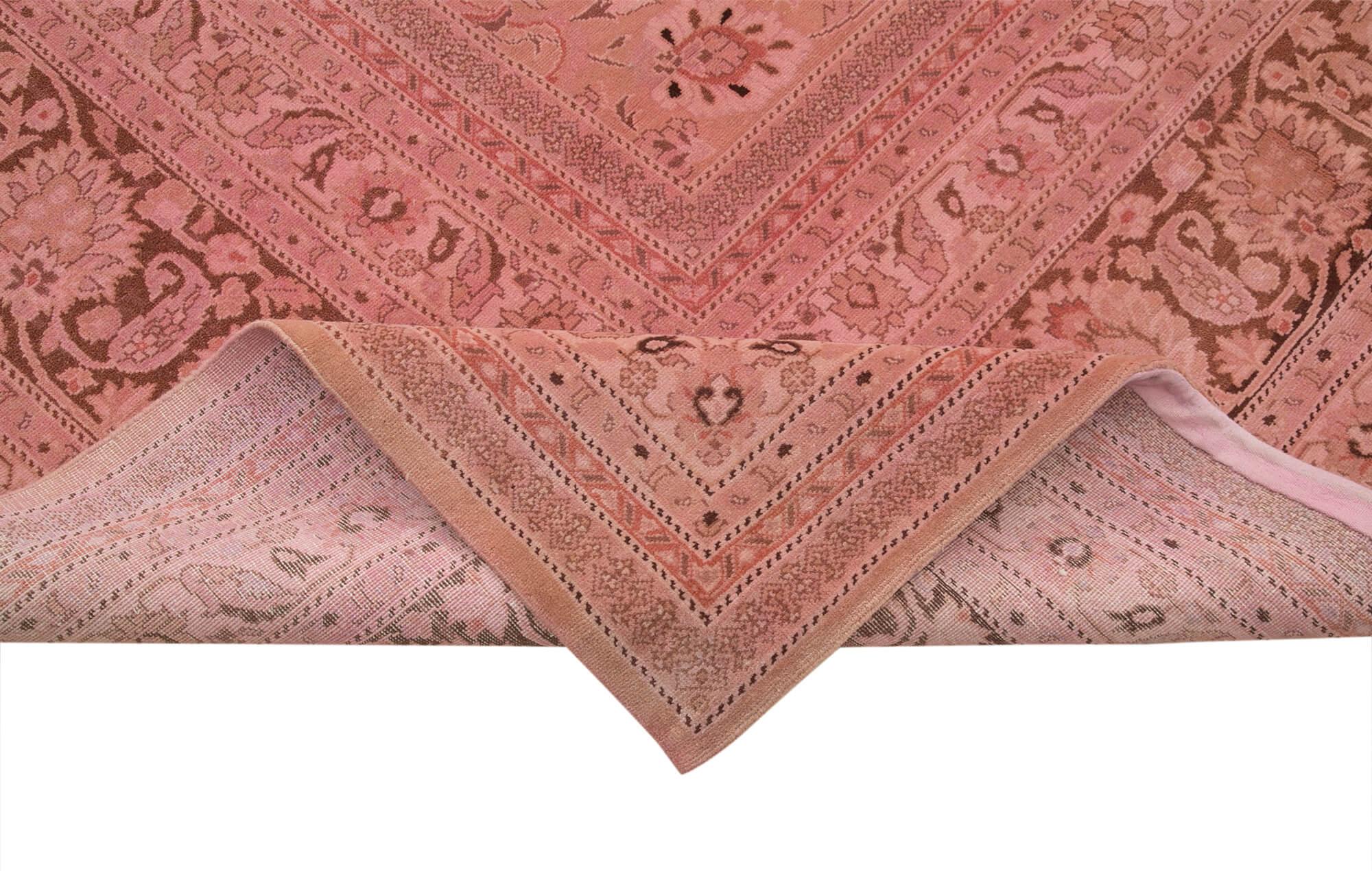 13 x 19 Pink Oushak Rug - 4194