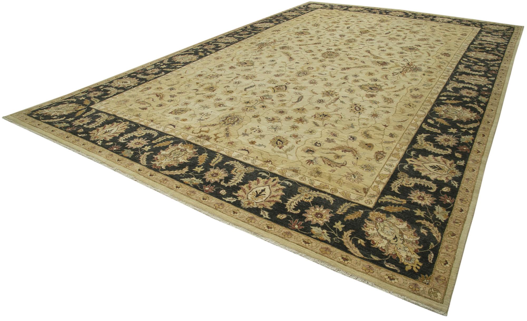 14 x 20 Beige Oushak Rug - 4204