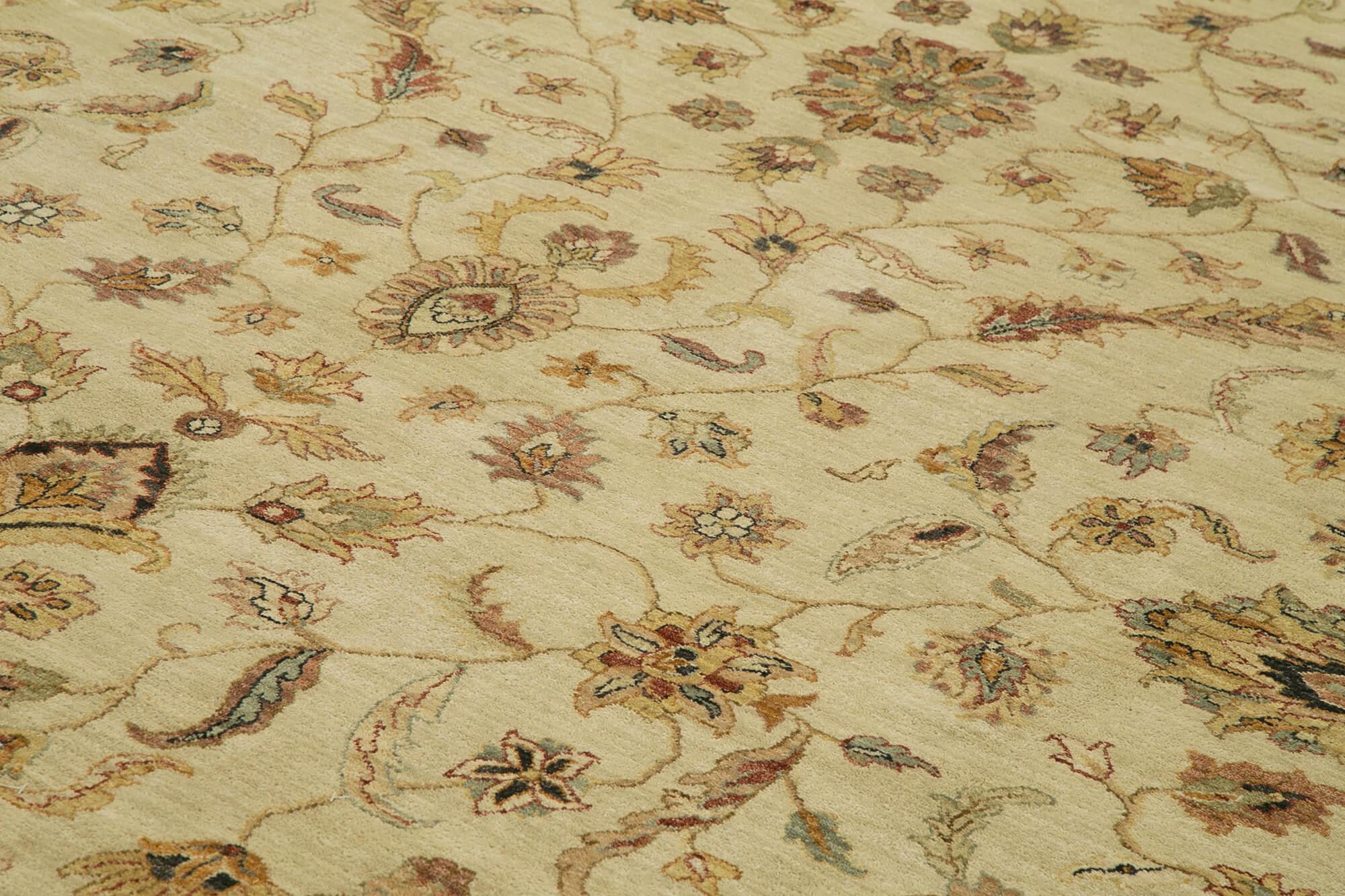 14 x 20 Beige Oushak Rug - 4204