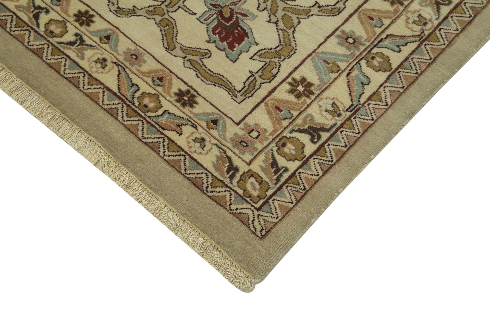 12 x 18 Beige Oushak Rug - 4205