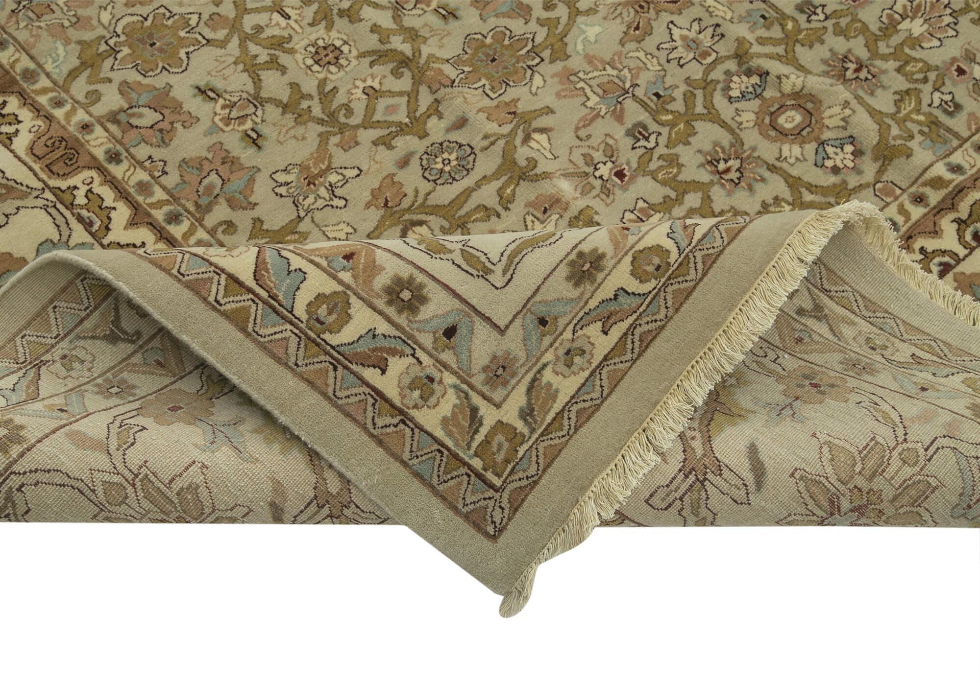 12 x 18 Beige Oushak Rug - 4205