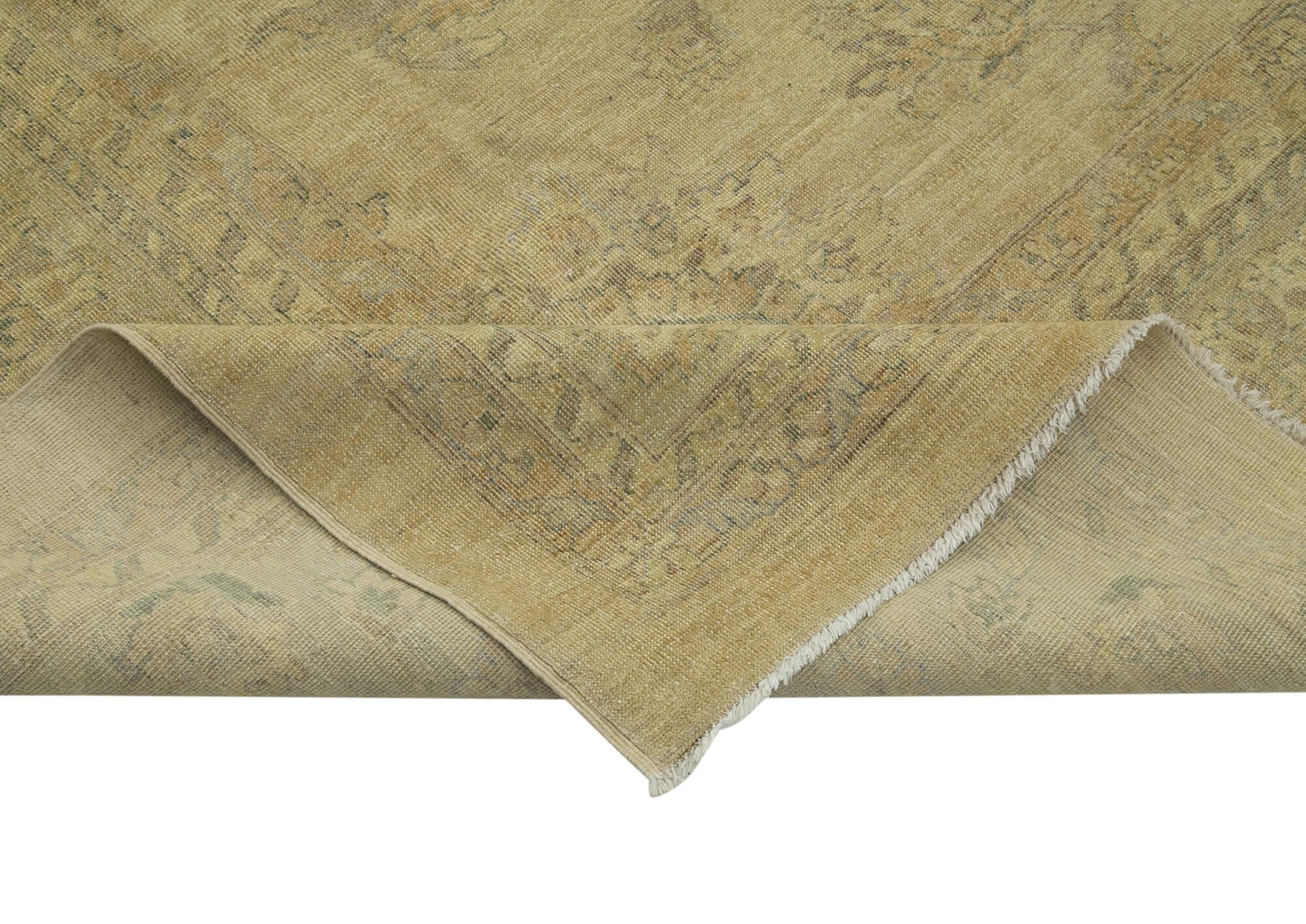 12 x 17 Beige Oushak Rug - 4206