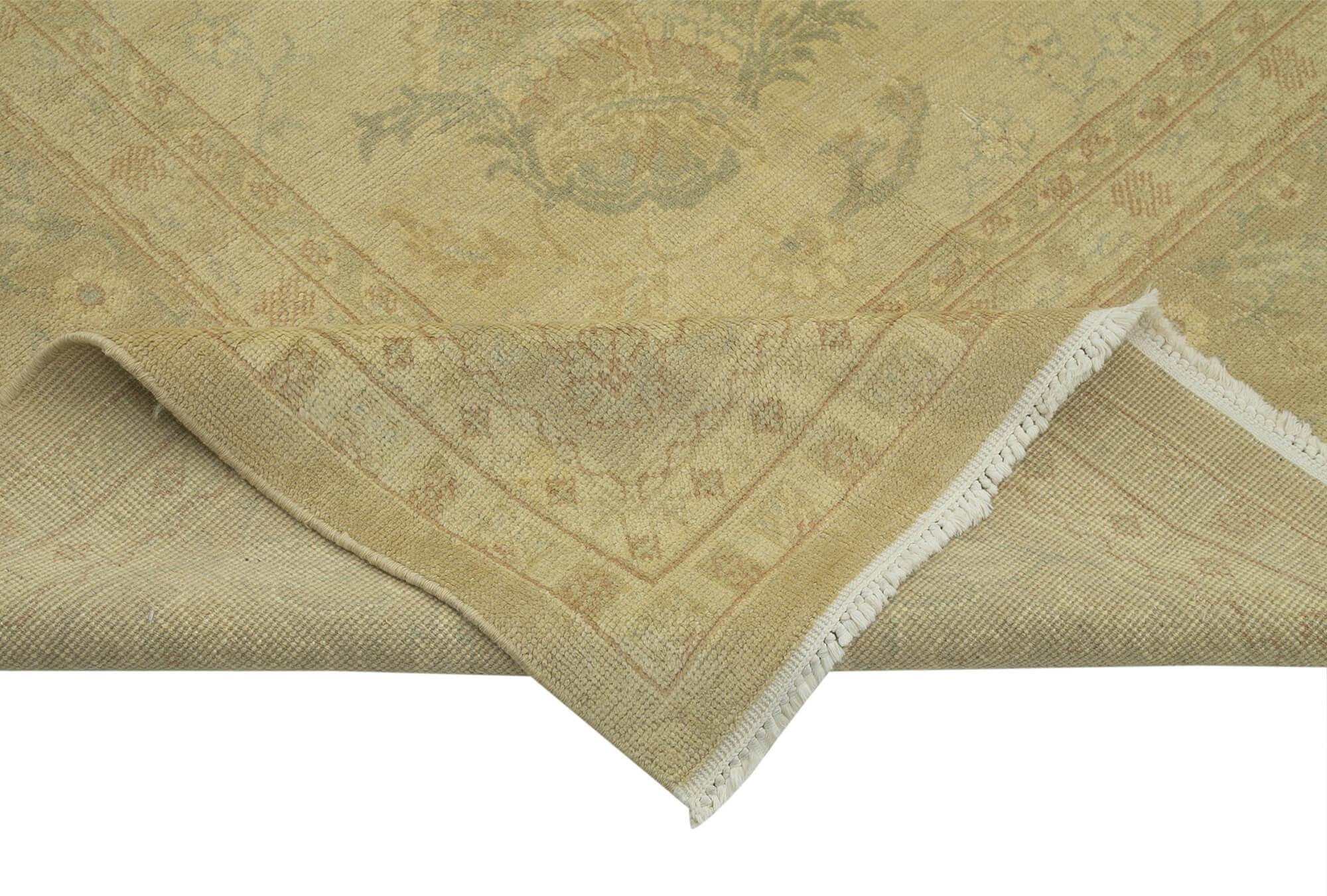 13 x 18 Beige Oushak Rug - 4207