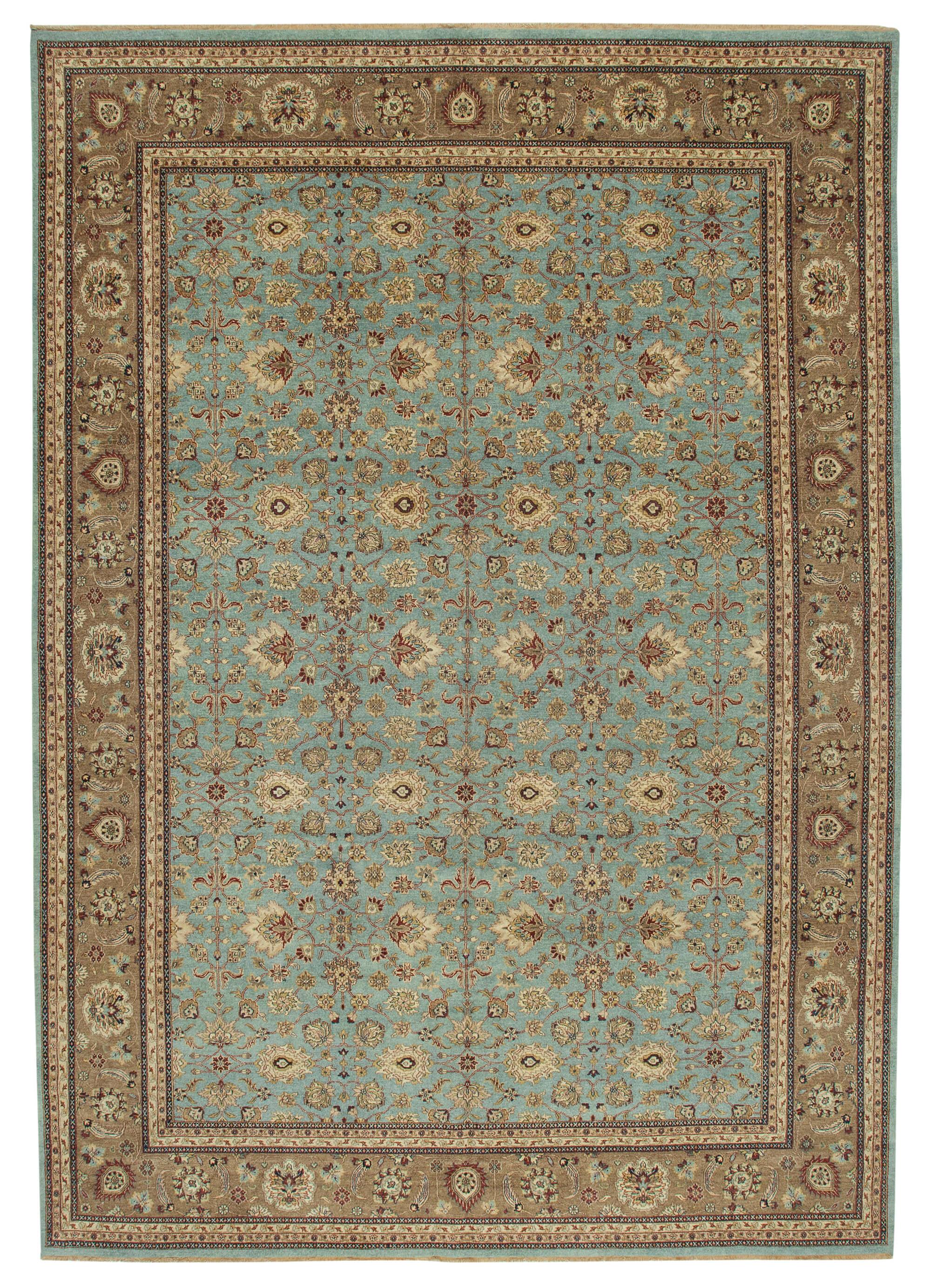 11 x 15 Brown Oushak Rug - 4209