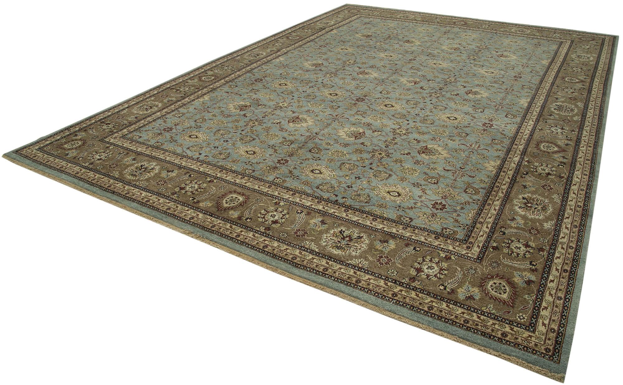 11 x 15 Brown Oushak Rug - 4209