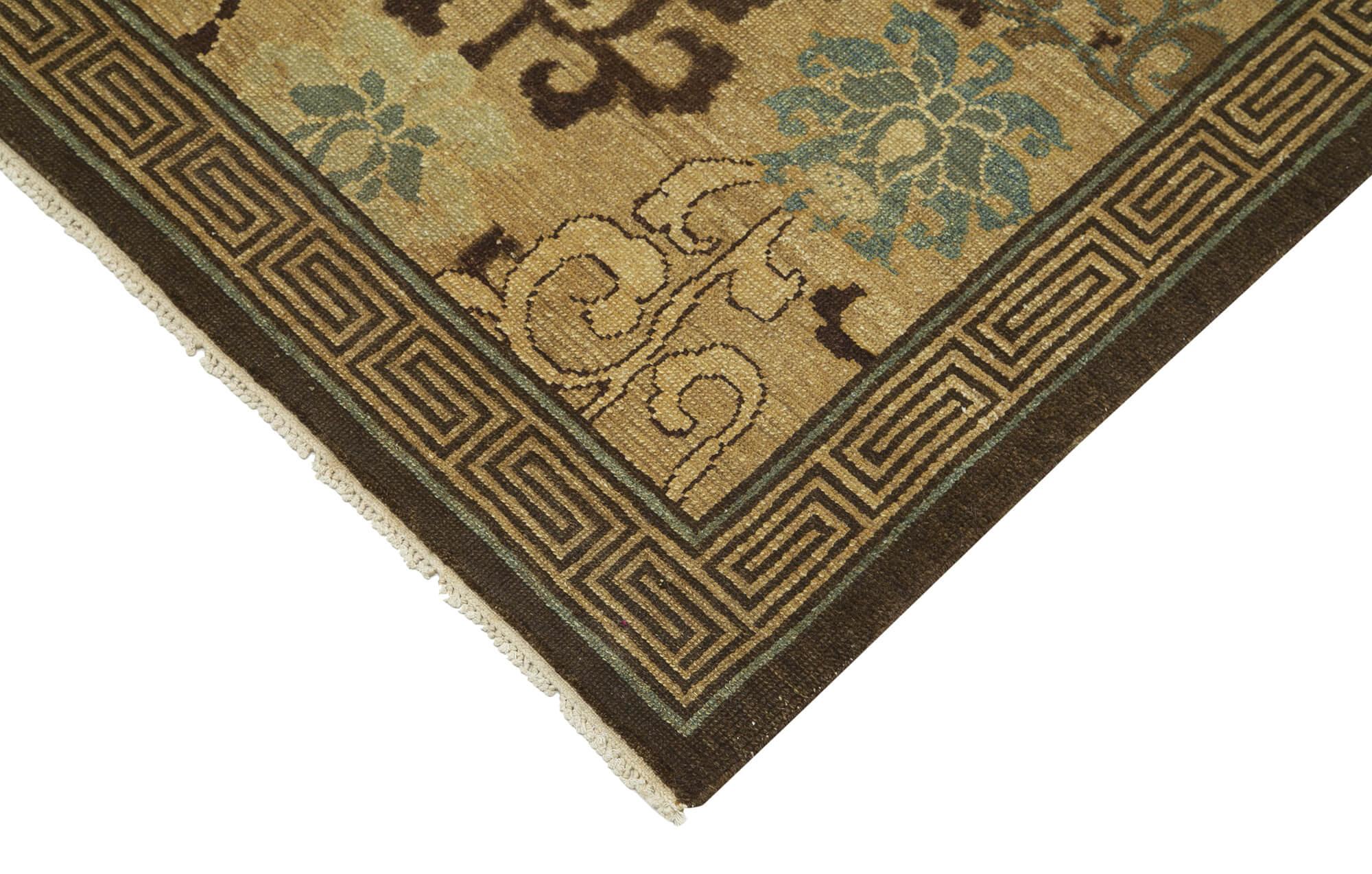 12 x 16 Beige Oushak Rug - 4212