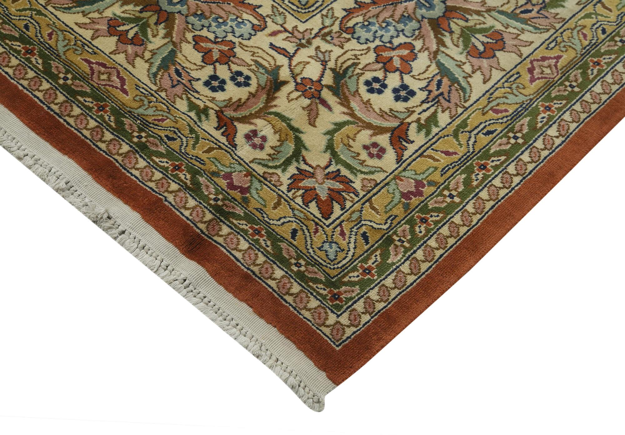 13 x 20 Red Oushak Rug - 4217