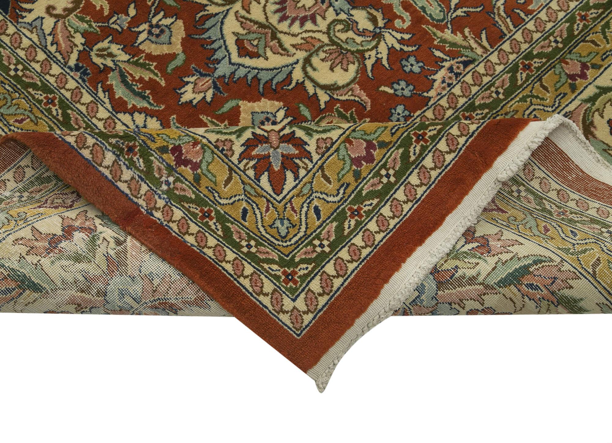 13 x 20 Red Oushak Rug - 4217