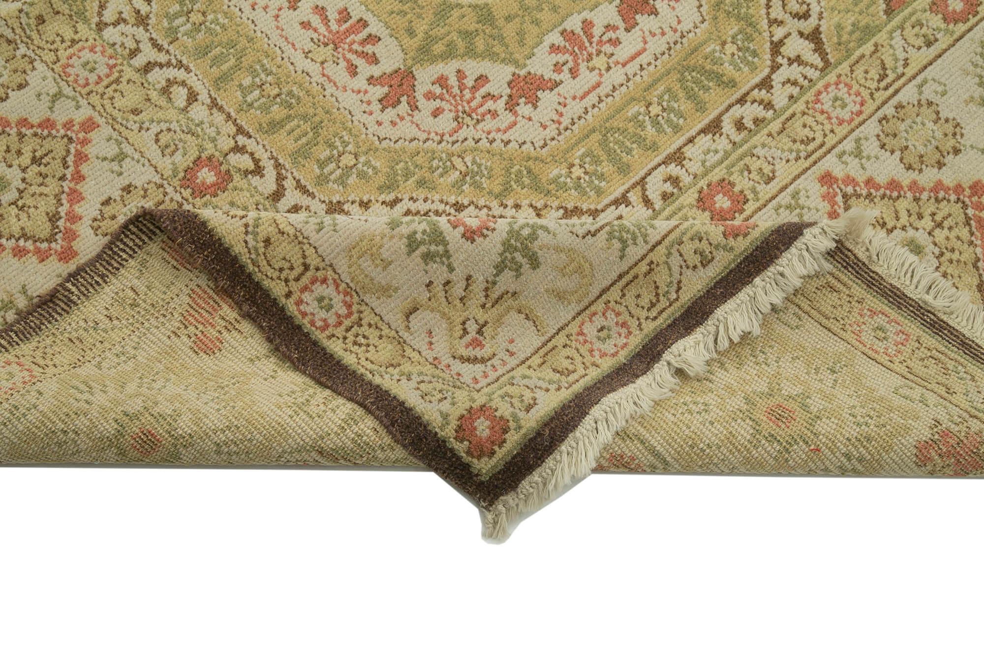 12 x 17 Beige Oushak Rug - 4229