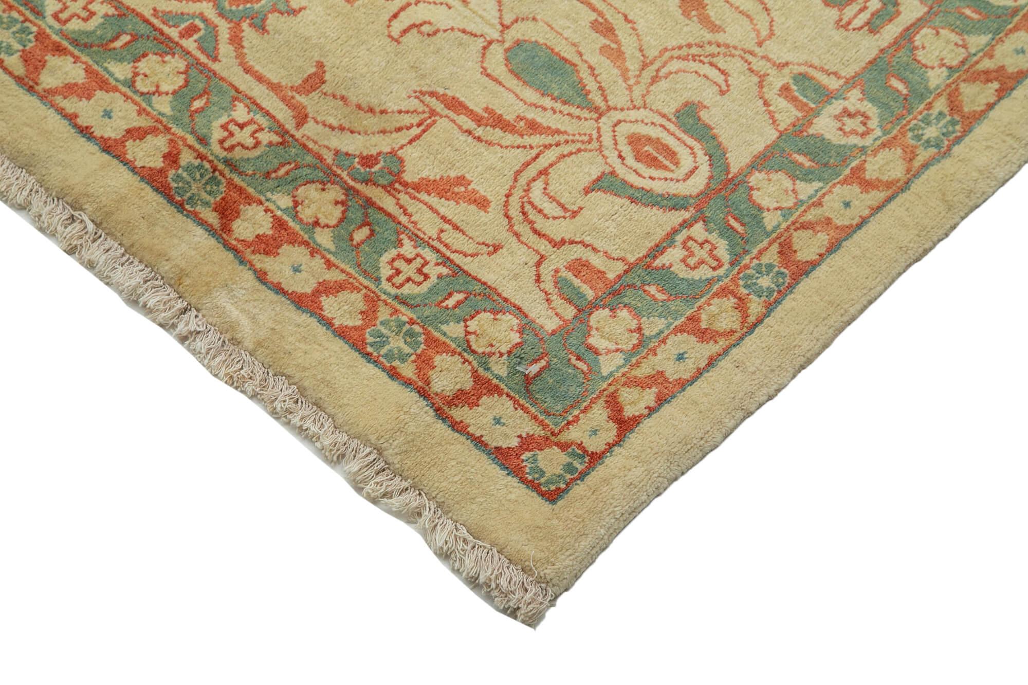 12 x 18 Beige Oushak Rug - 4230