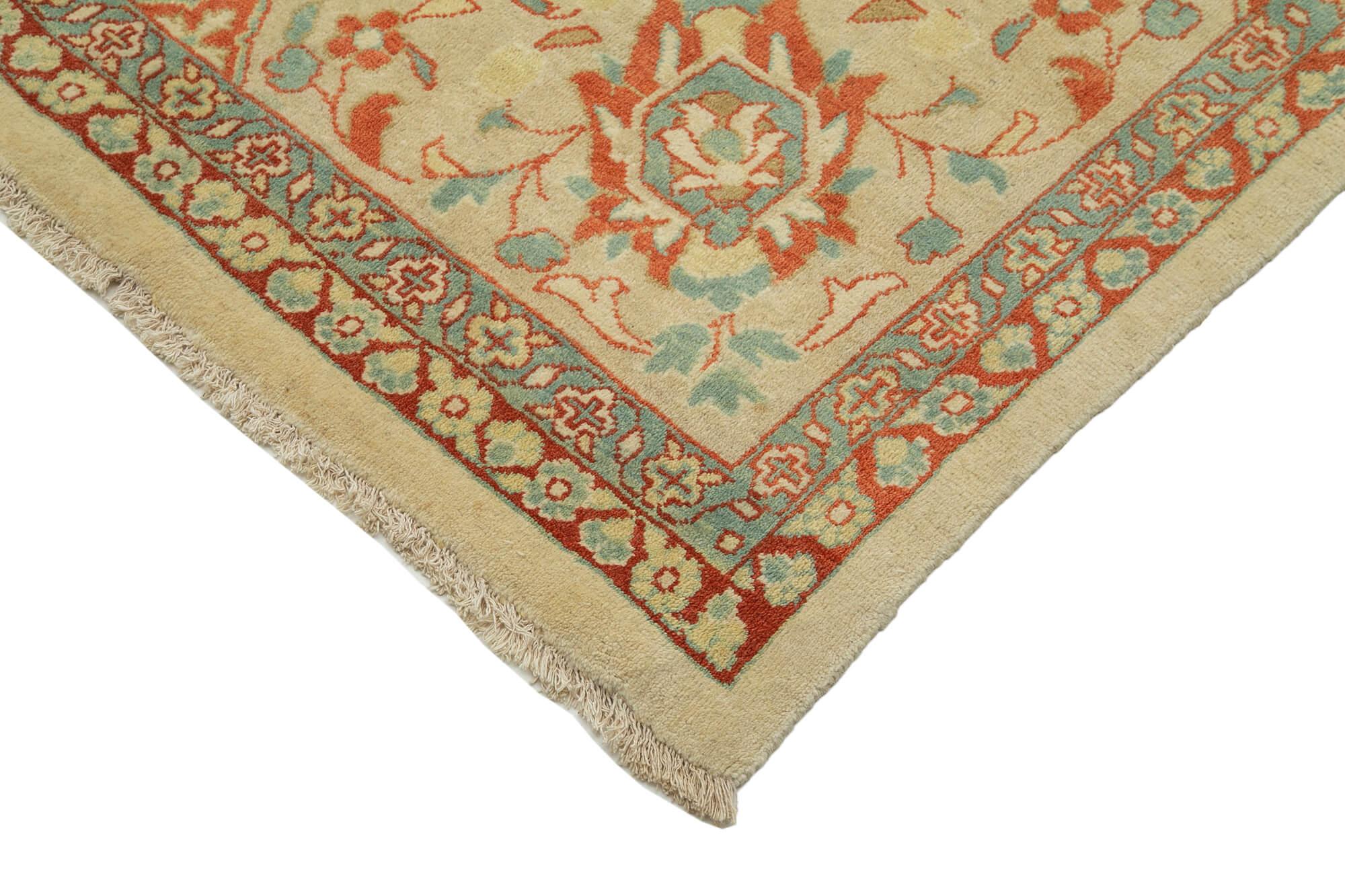 11 x 17 Beige Oushak Rug - 4231