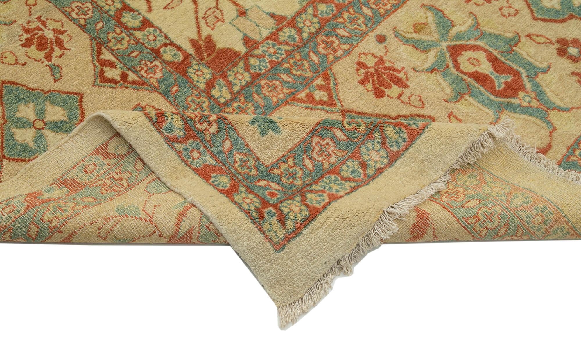 11 x 17 Beige Oushak Rug - 4231