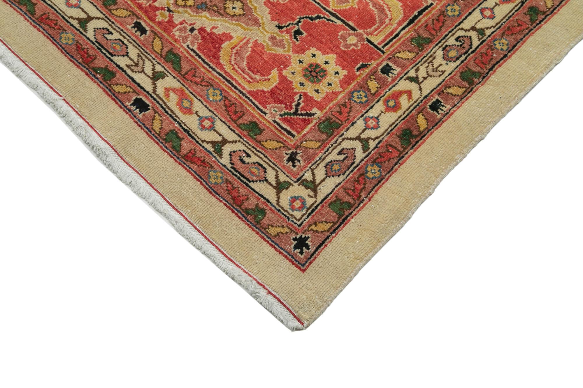 14 x 18 Beige Oushak Rug - 4232