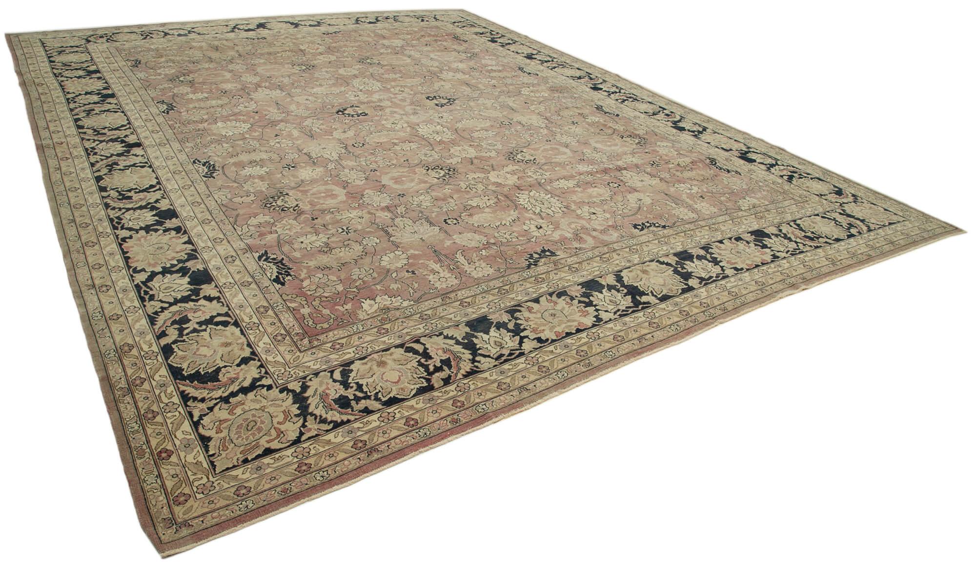 13 x 16 Beige Oushak Rug - 4233