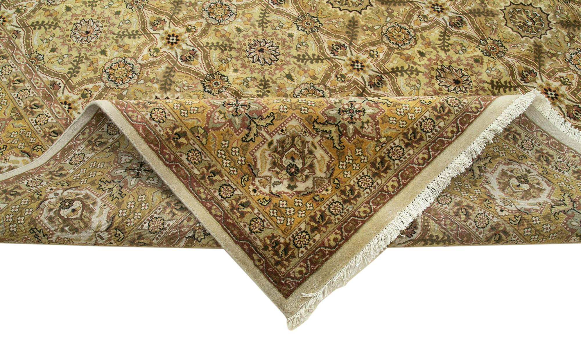 10 x 14 Beige Oushak Rug - 4237