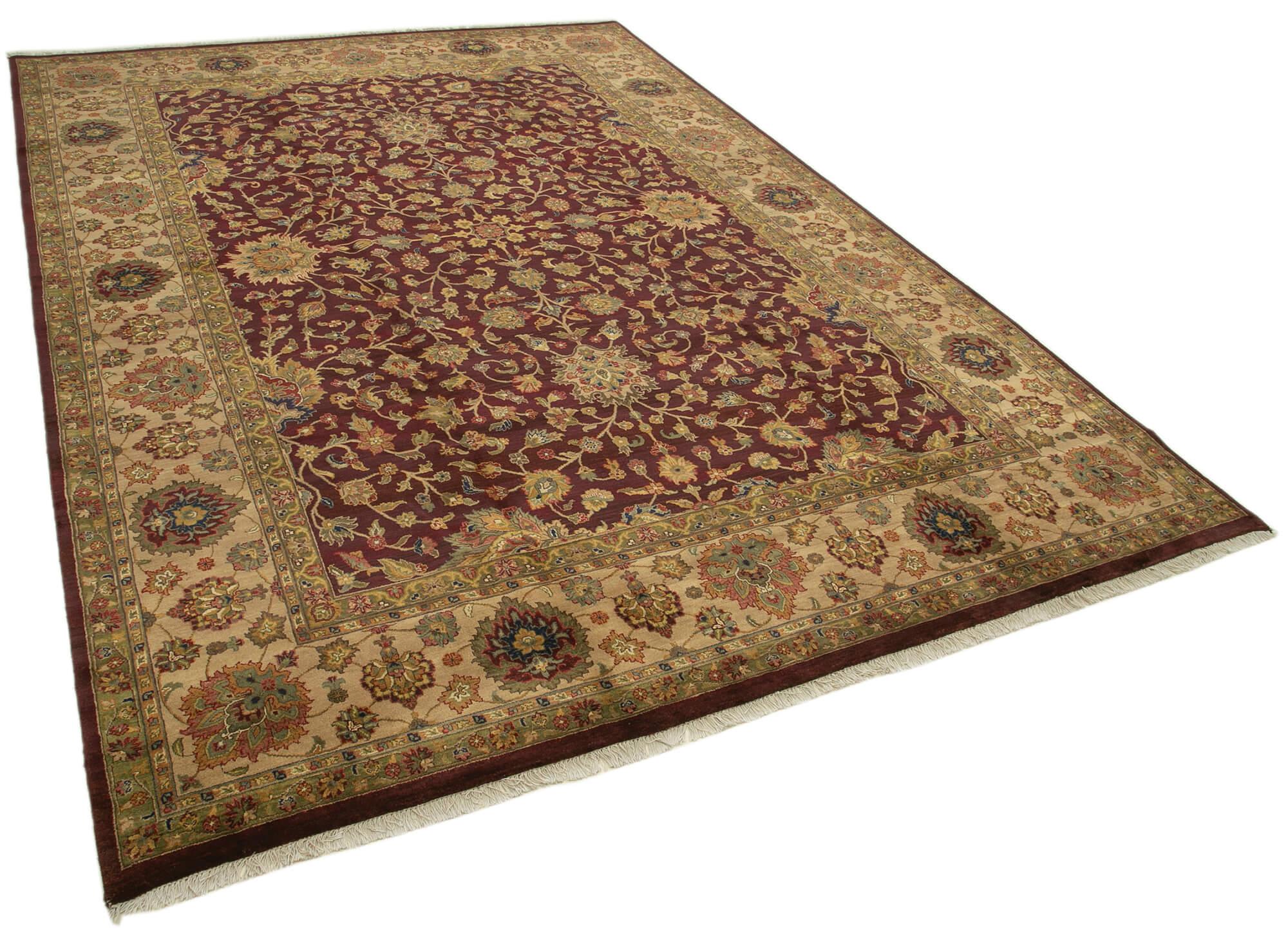 10 x 14 Red Oushak Rug - 4240