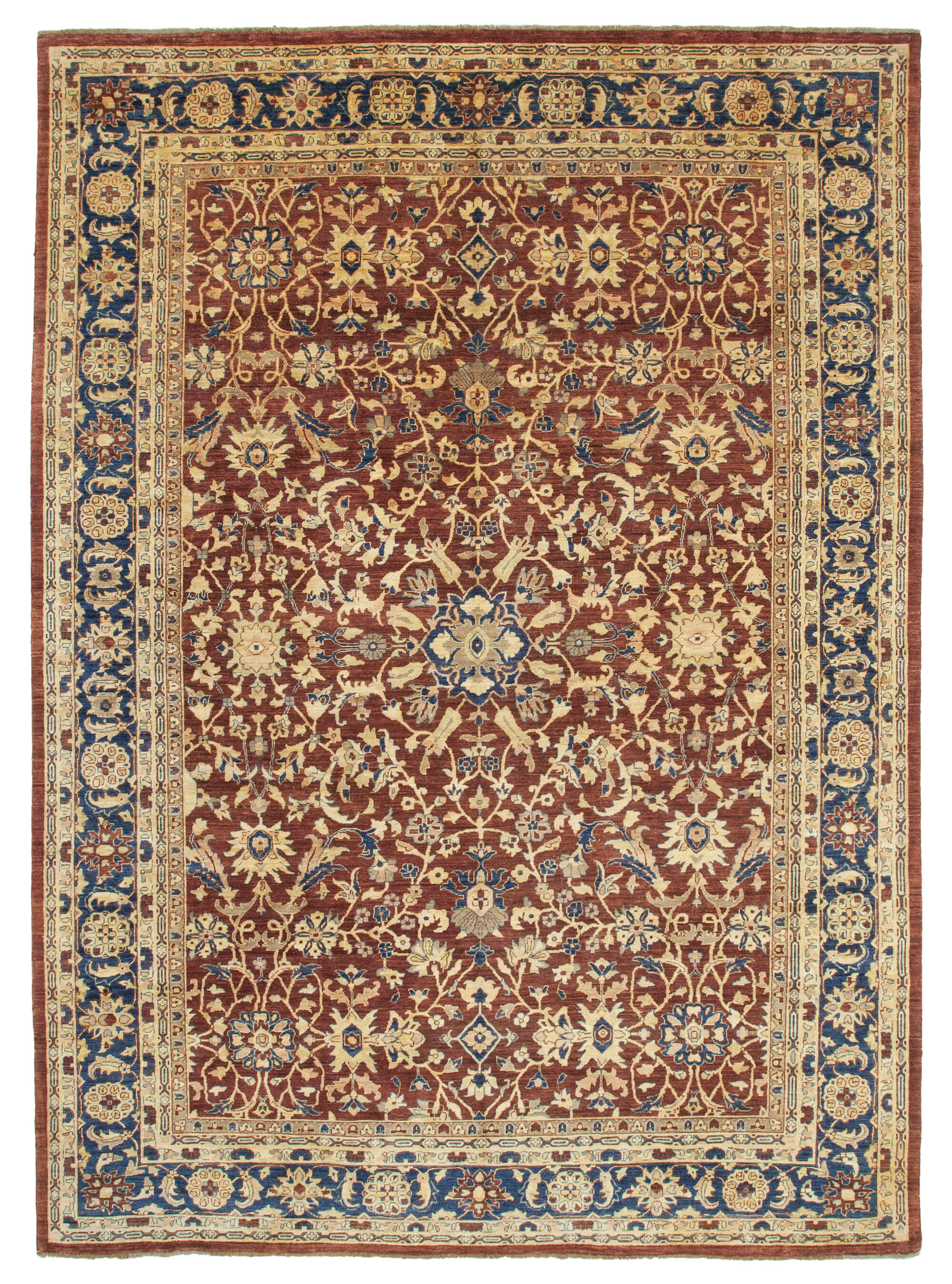 10 x 14 Red Oushak Rug - 4250