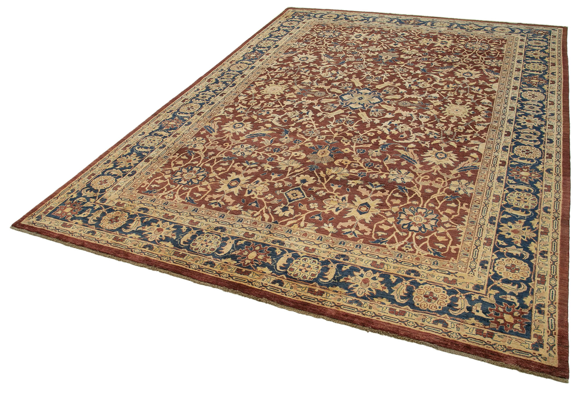 10 x 14 Red Oushak Rug - 4250