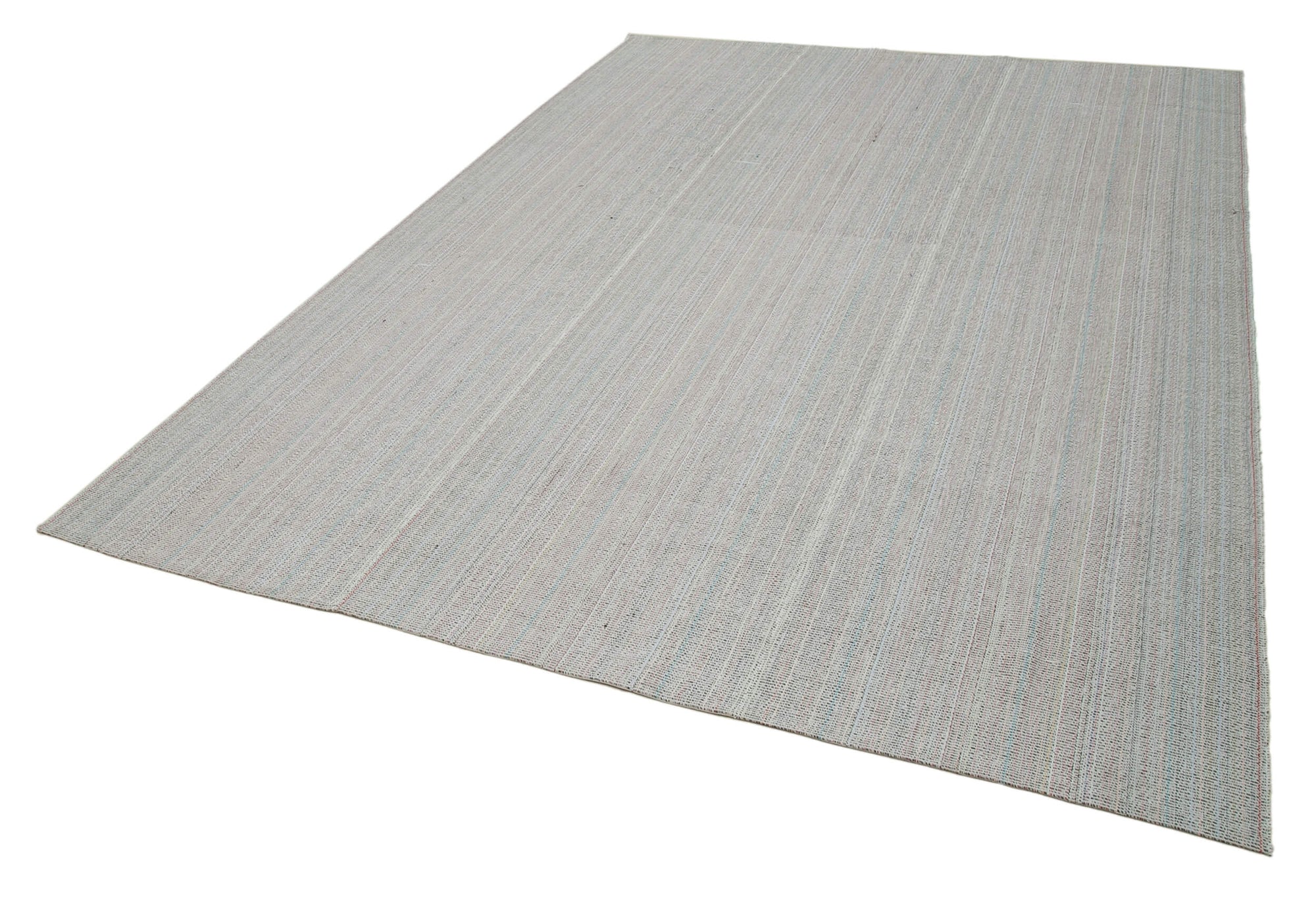 10 x 14 Beige Modern Kilim Rug - 4259