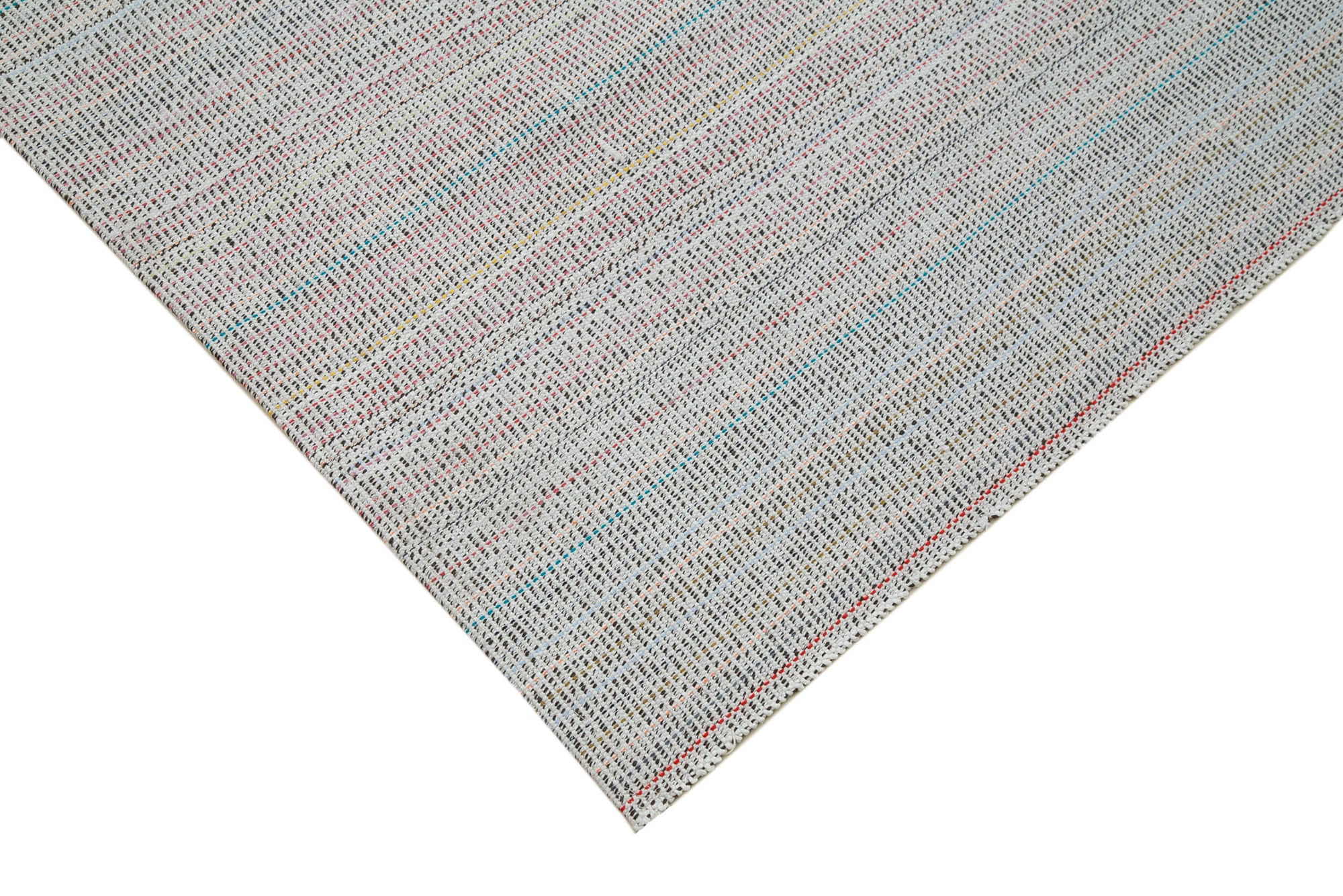 10 x 14 Beige Modern Kilim Rug - 4259