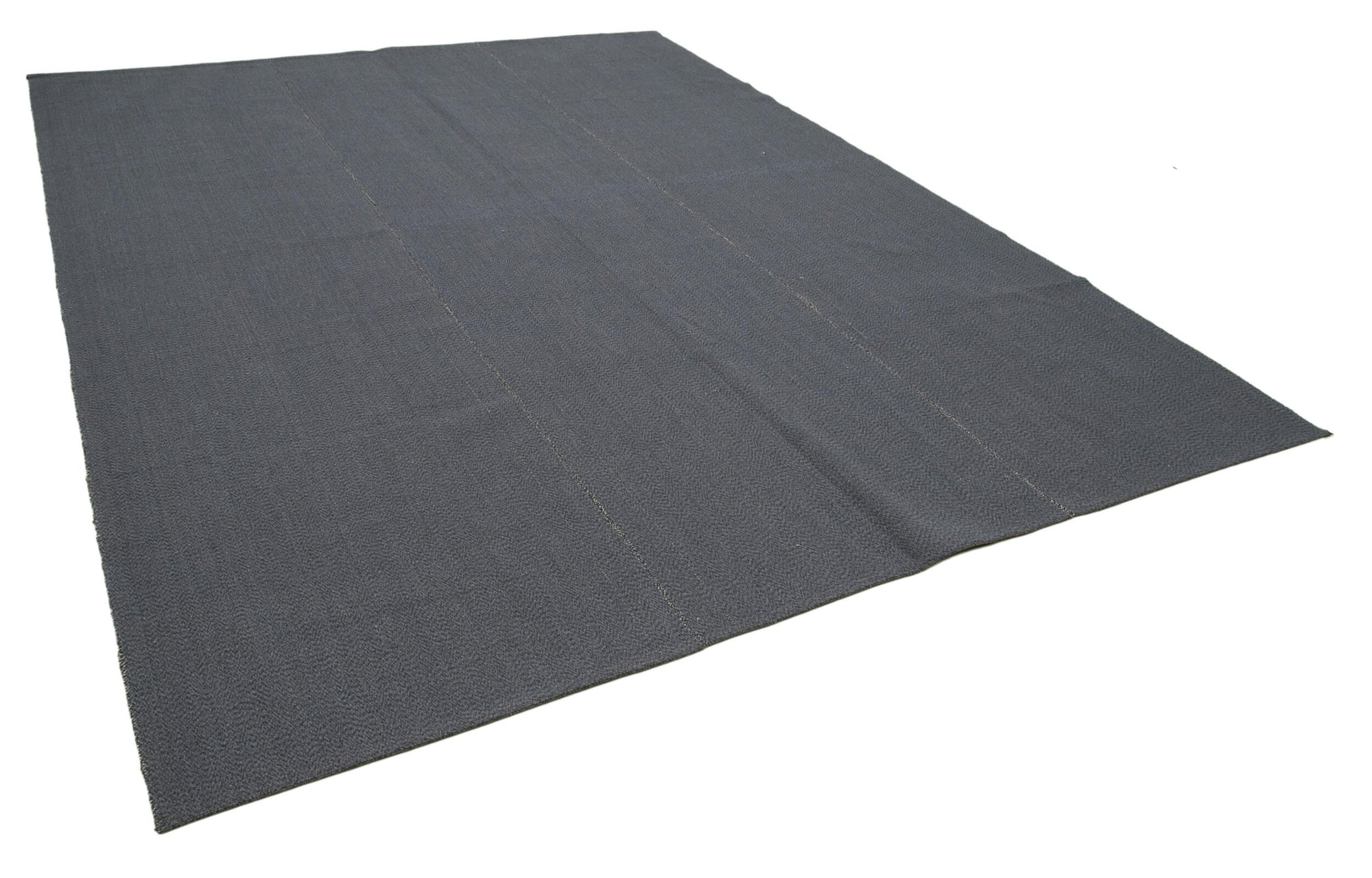 9 x 12 Grey Modern Kilim Rug - 4260