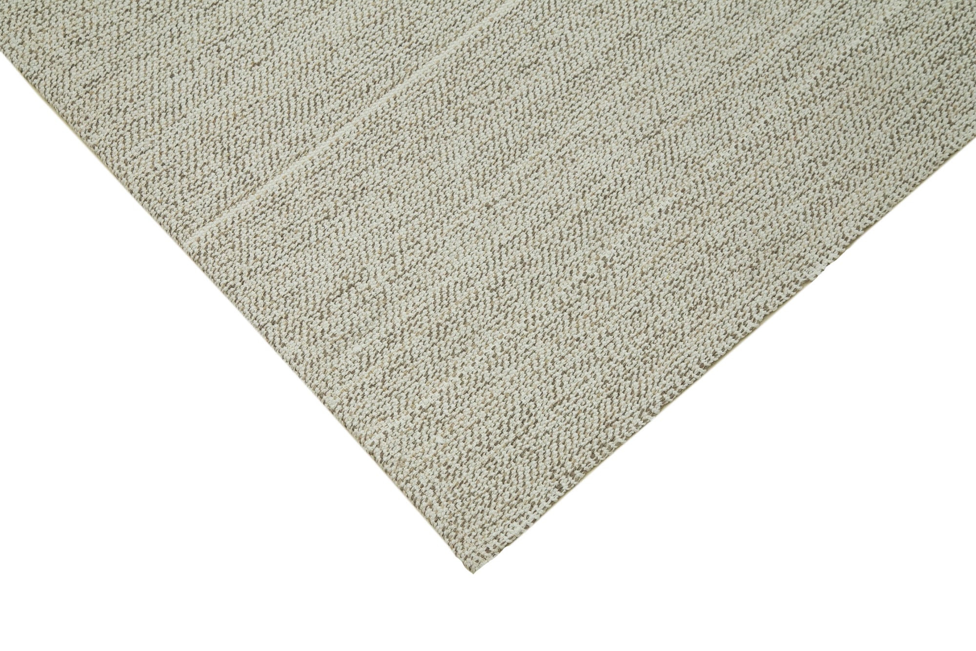 9 x 11 Beige Modern Kilim Rug - 4274