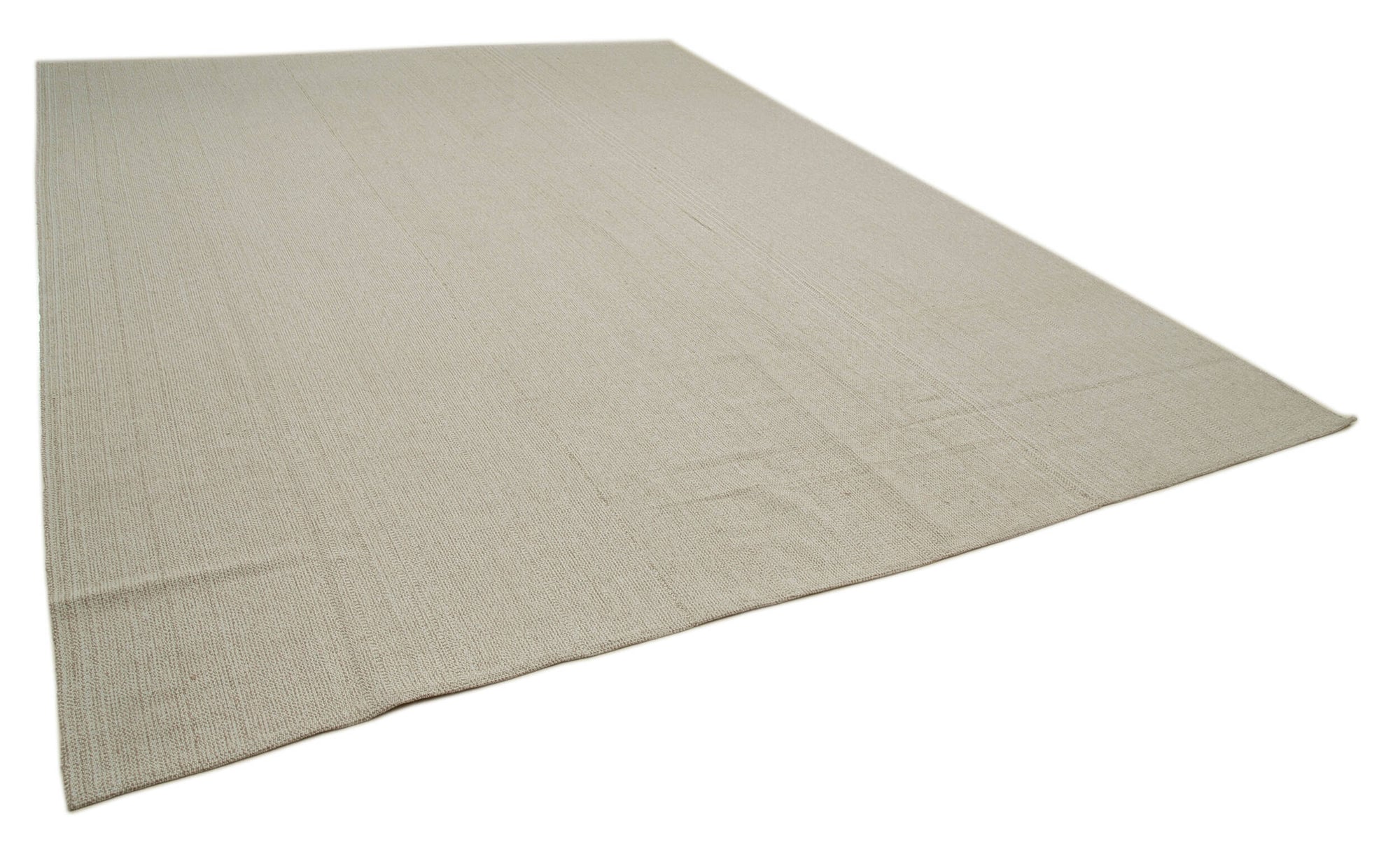 10 x 14 Beige Modern Kilim Rug - 4279