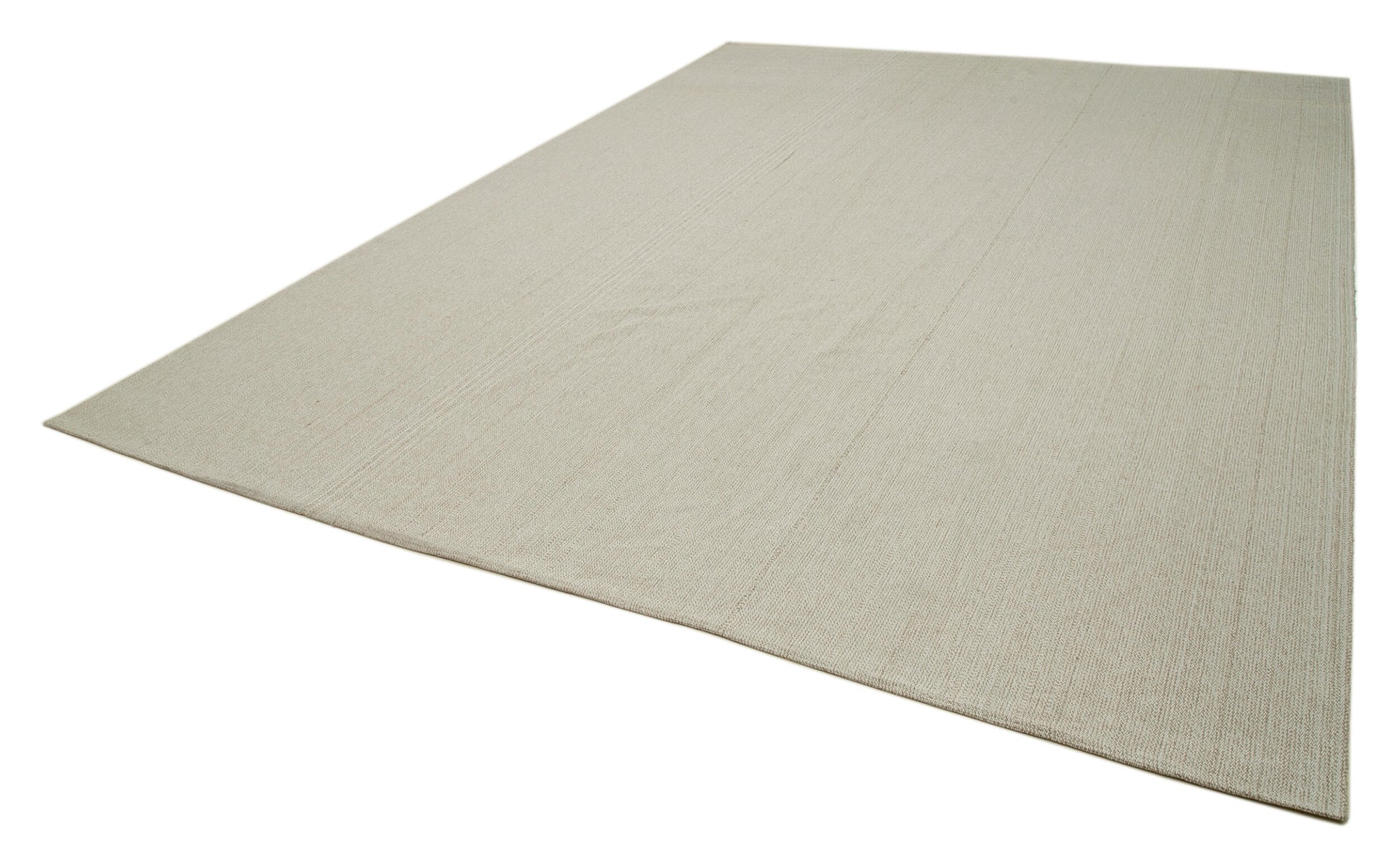 10 x 14 Beige Modern Kilim Rug - 4279