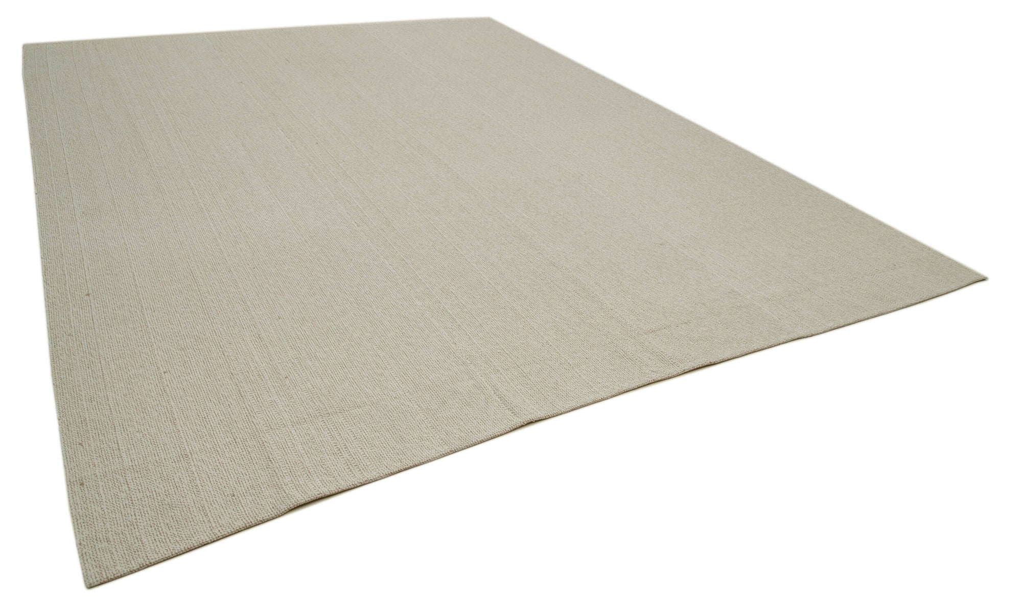 10 x 13 Beige Modern Kilim Rug - 4280