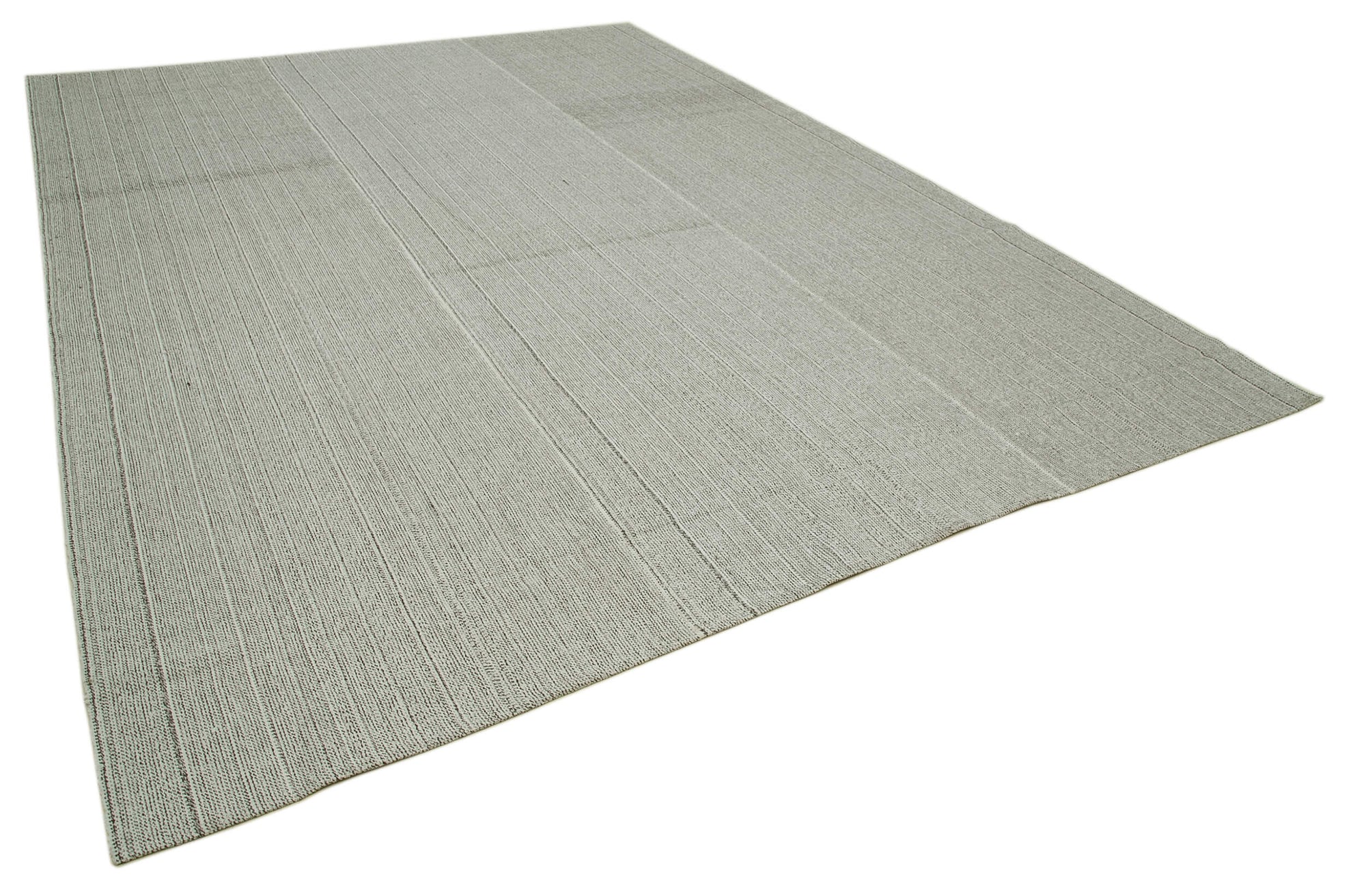 10 x 14 Grey Modern Kilim Rug - 4282