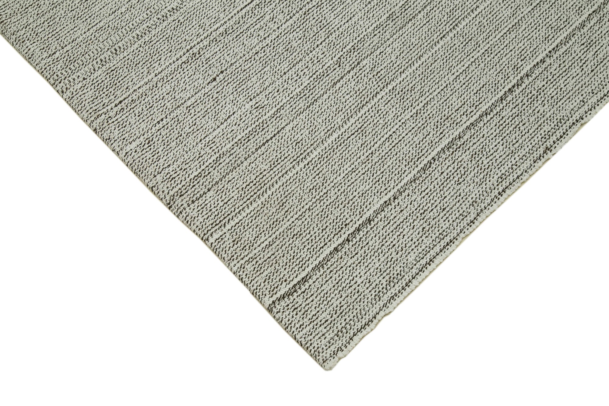 10 x 14 Grey Modern Kilim Rug - 4282