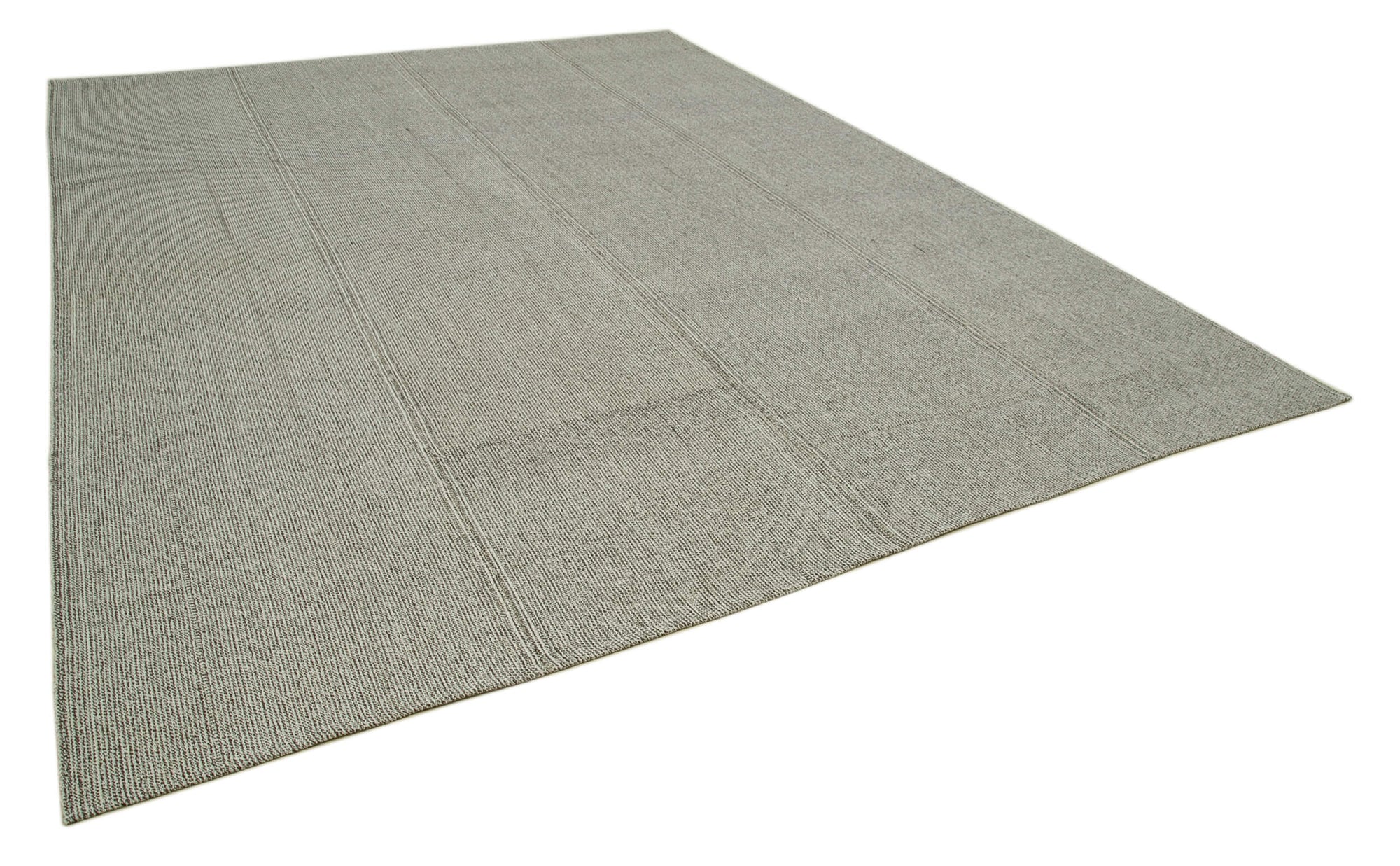 10 x 14 Grey Modern Kilim Rug - 4283