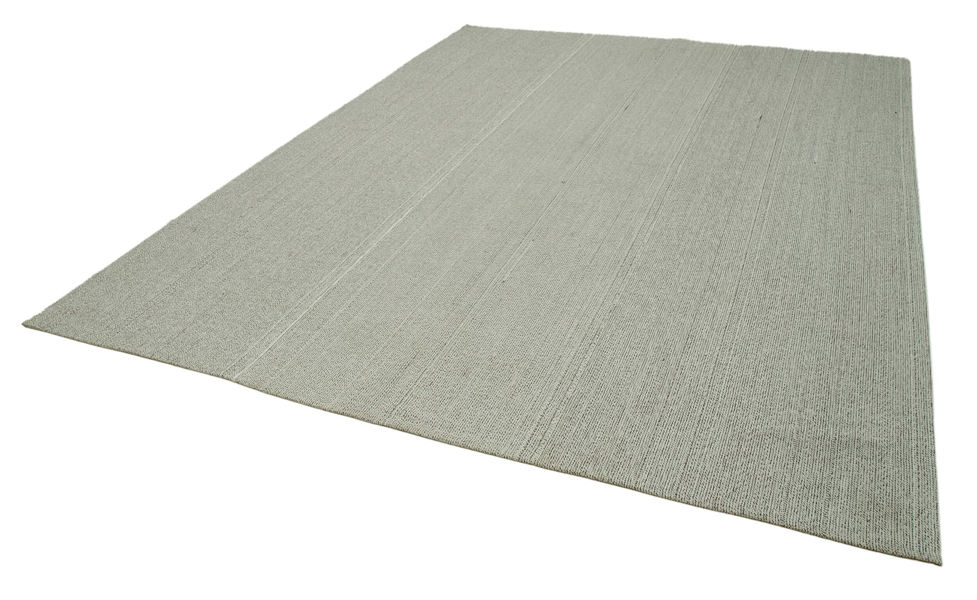 9 x 12 Grey Modern Kilim Rug - 4284